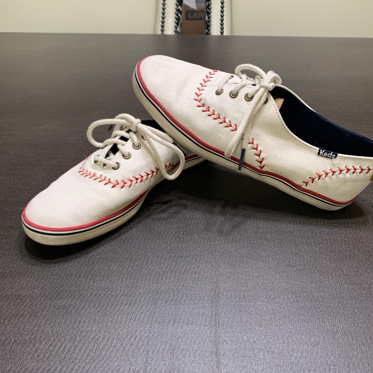 Adorable Keds baseball shoes! These slip on sneakers... - Depop