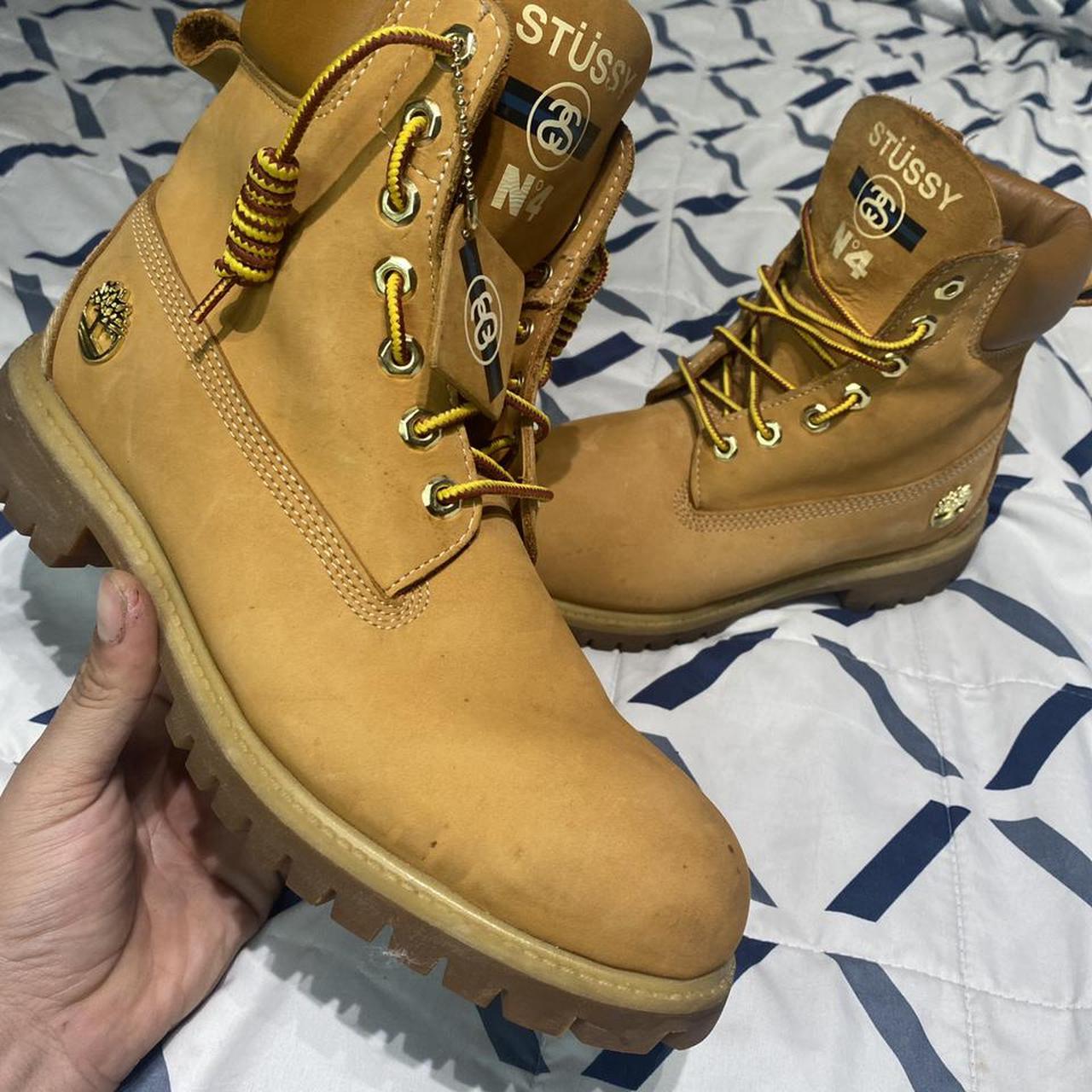 Stussy on sale timberland boots