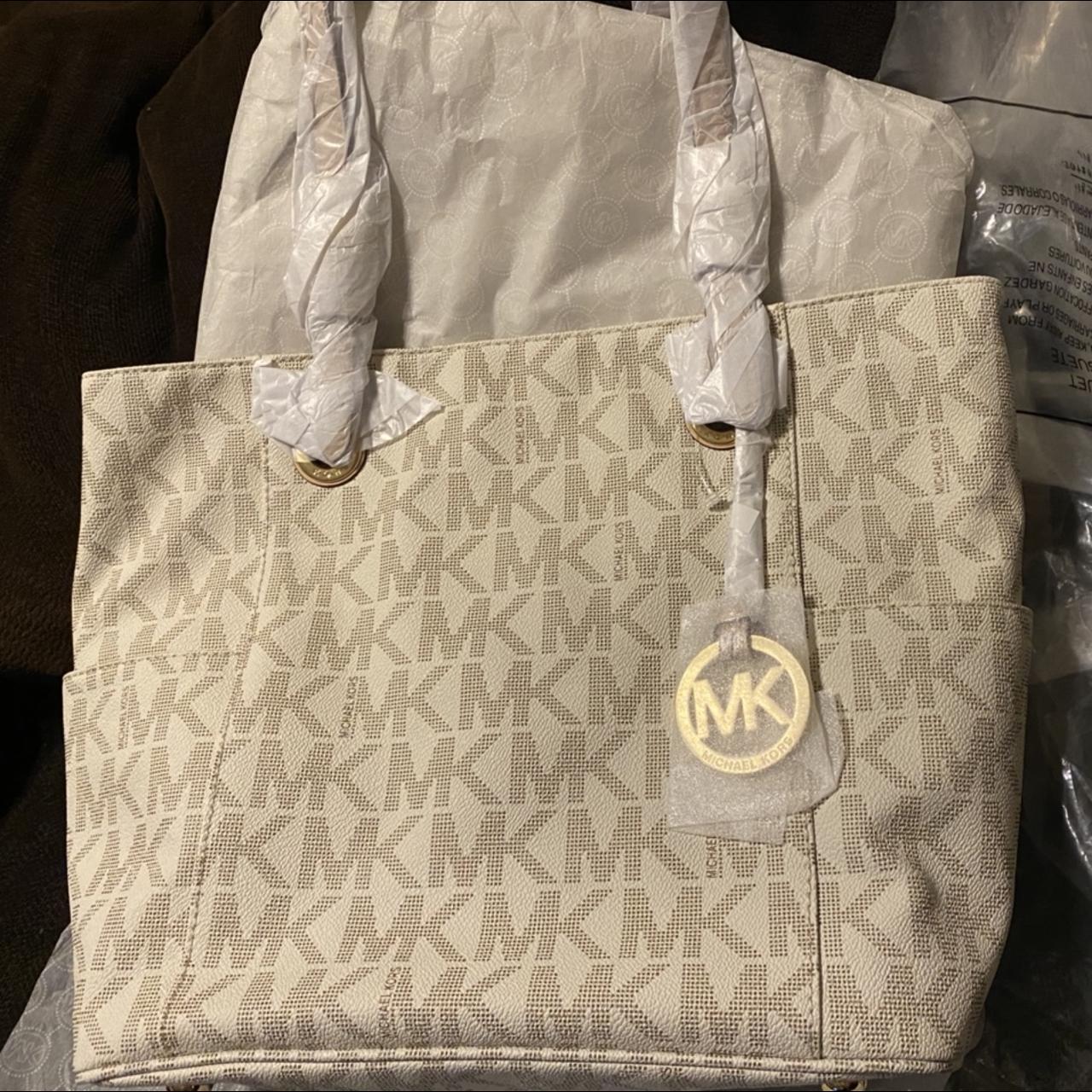 BRAND NEW Michael Kors big bag blackpurse Depop