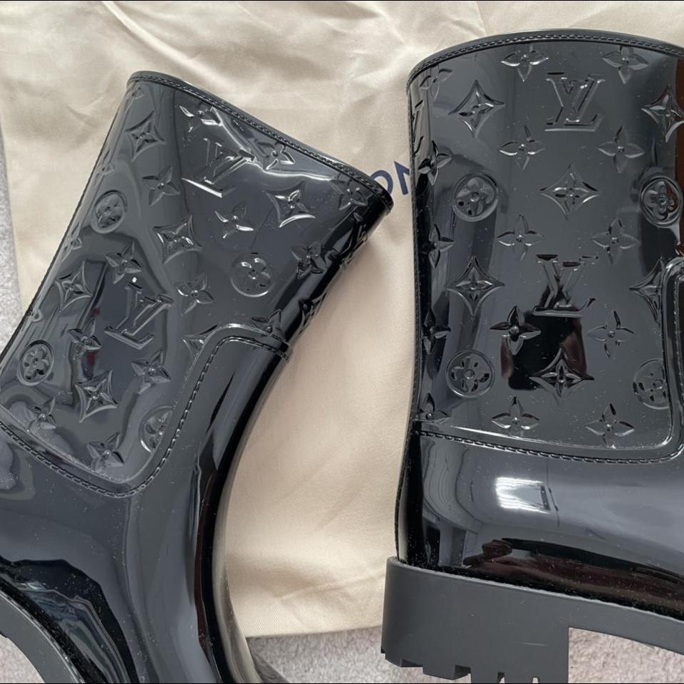 Louis Vuitton Drop Half Flat Boots