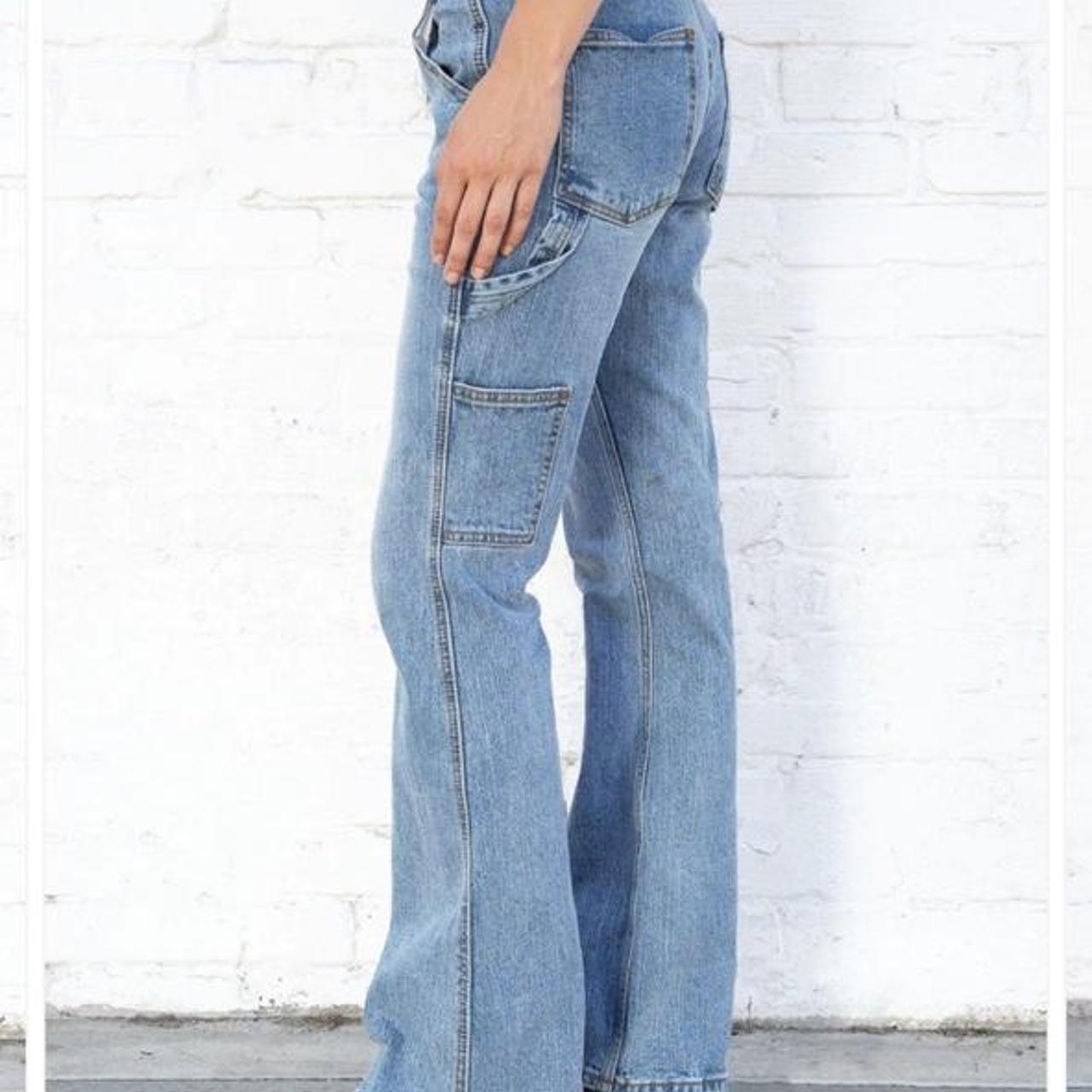 brandy melville low rise flare natalia carpenter... Depop