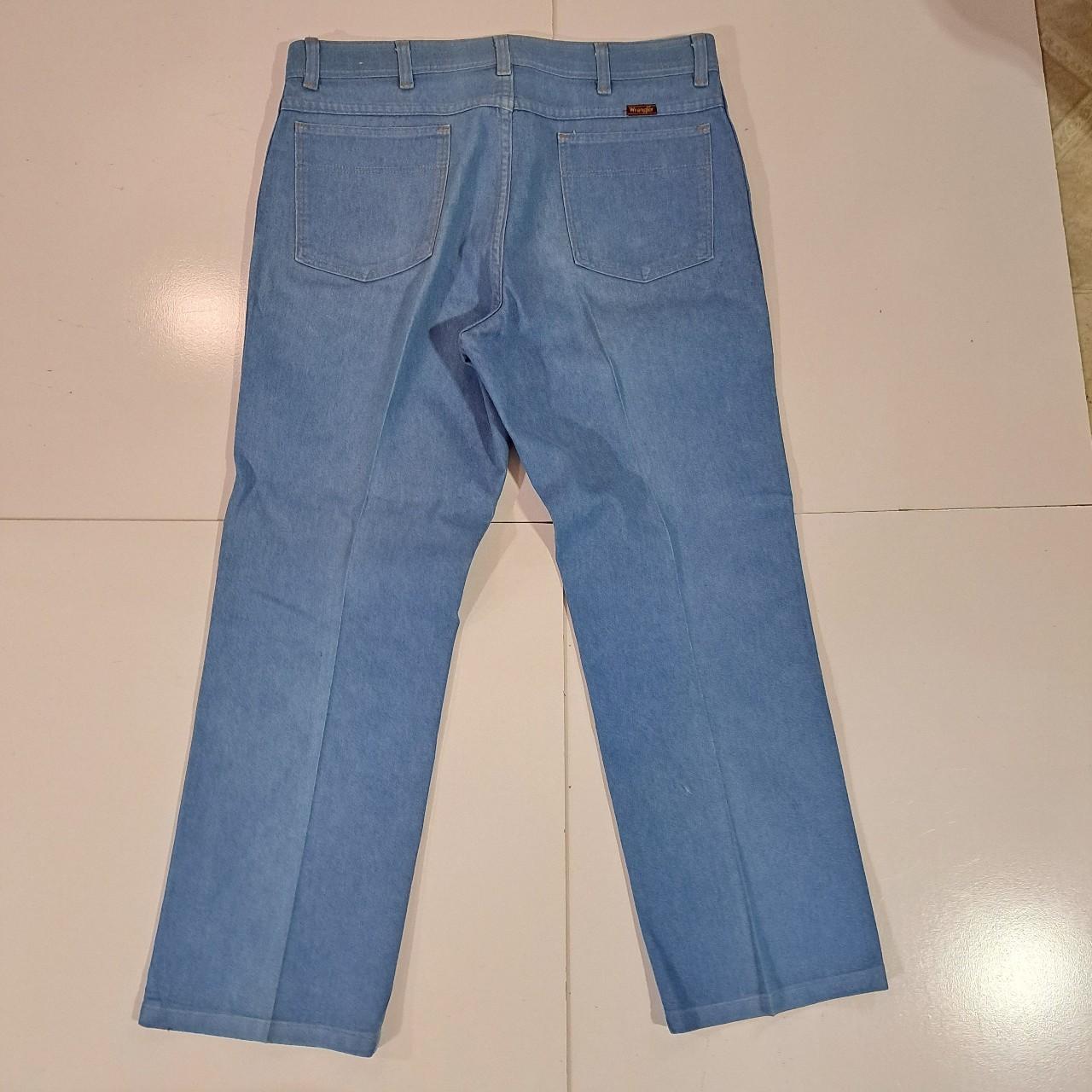 Vintage Wrangler Elite Jeans Very Lightwash denim... - Depop