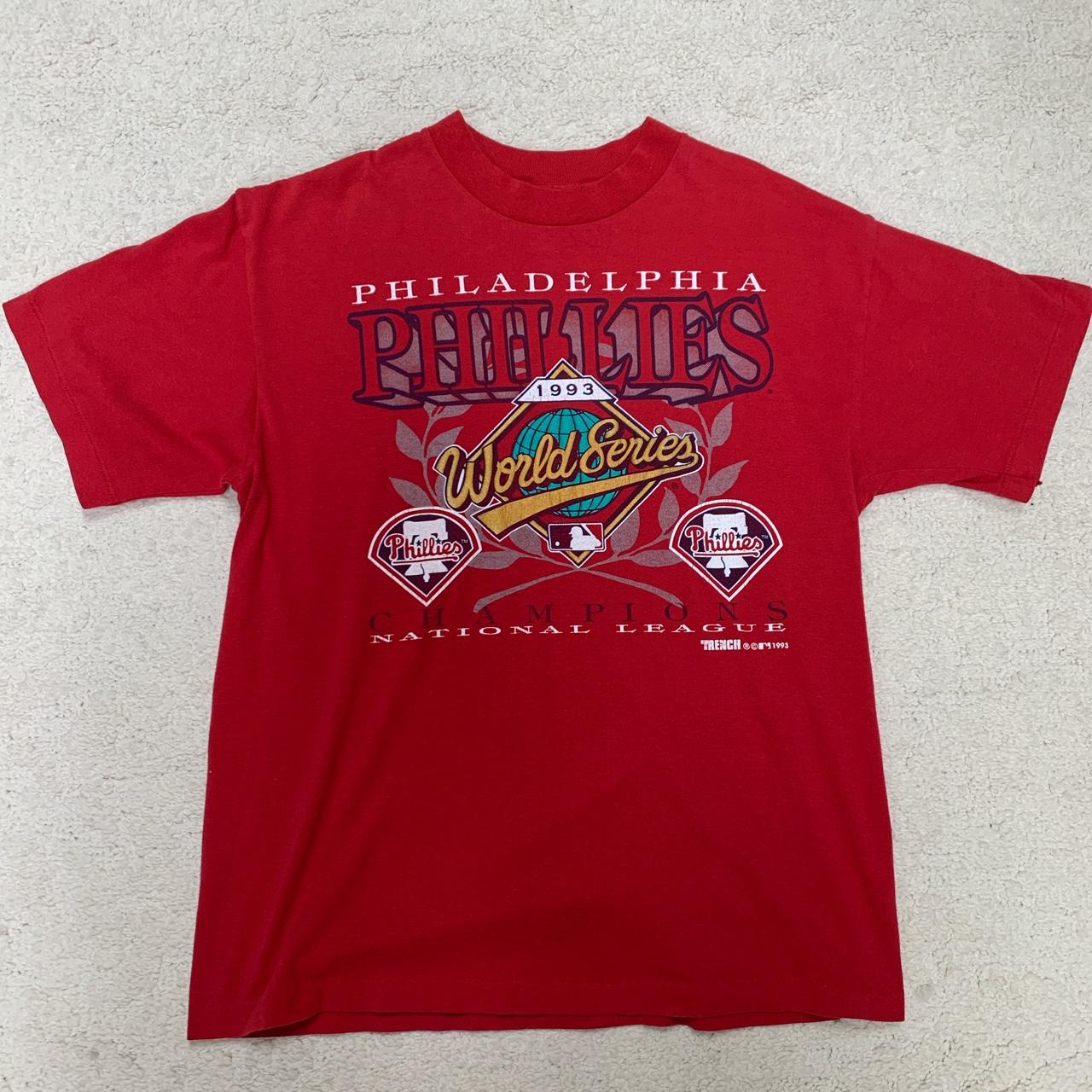 Vintage 1993 World Series T-shirt Philadelphia Phillies 