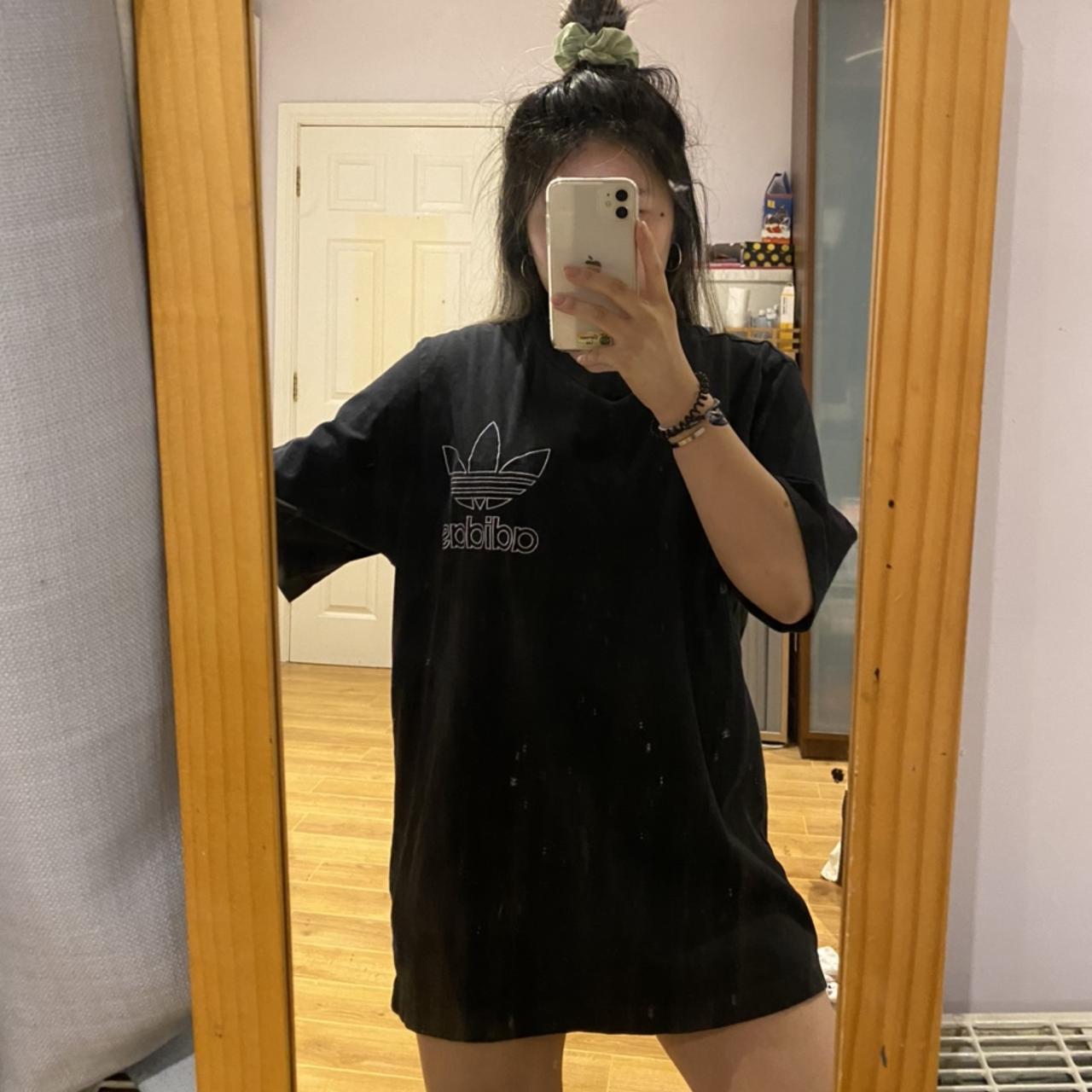 Adidas men Tshirt oversized tee Tshirt top can be... Depop