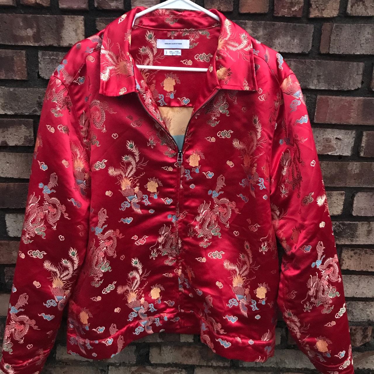 Satin dragon clearance jacket