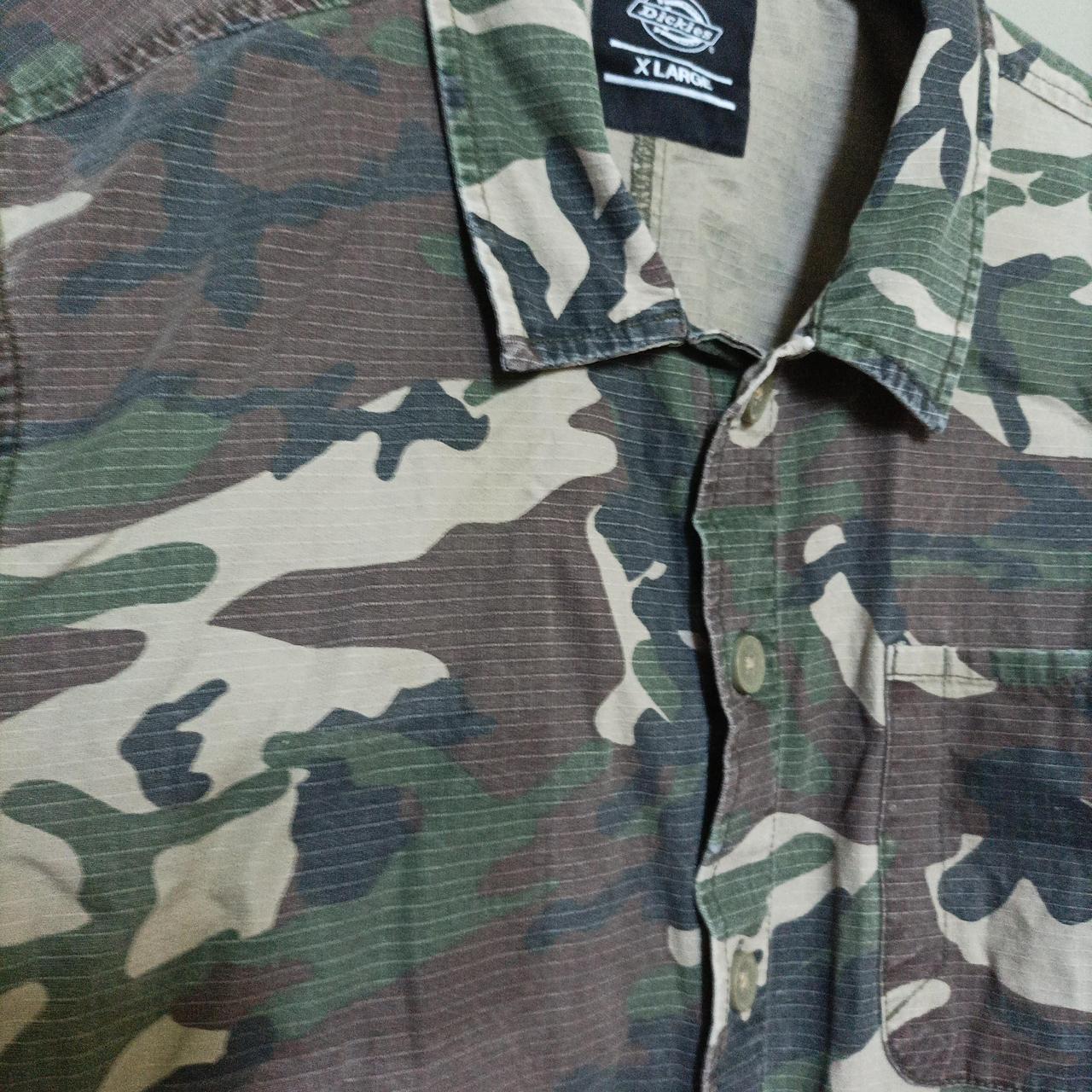 Dickies XL camo work shirt. Great quality. Worn a... - Depop