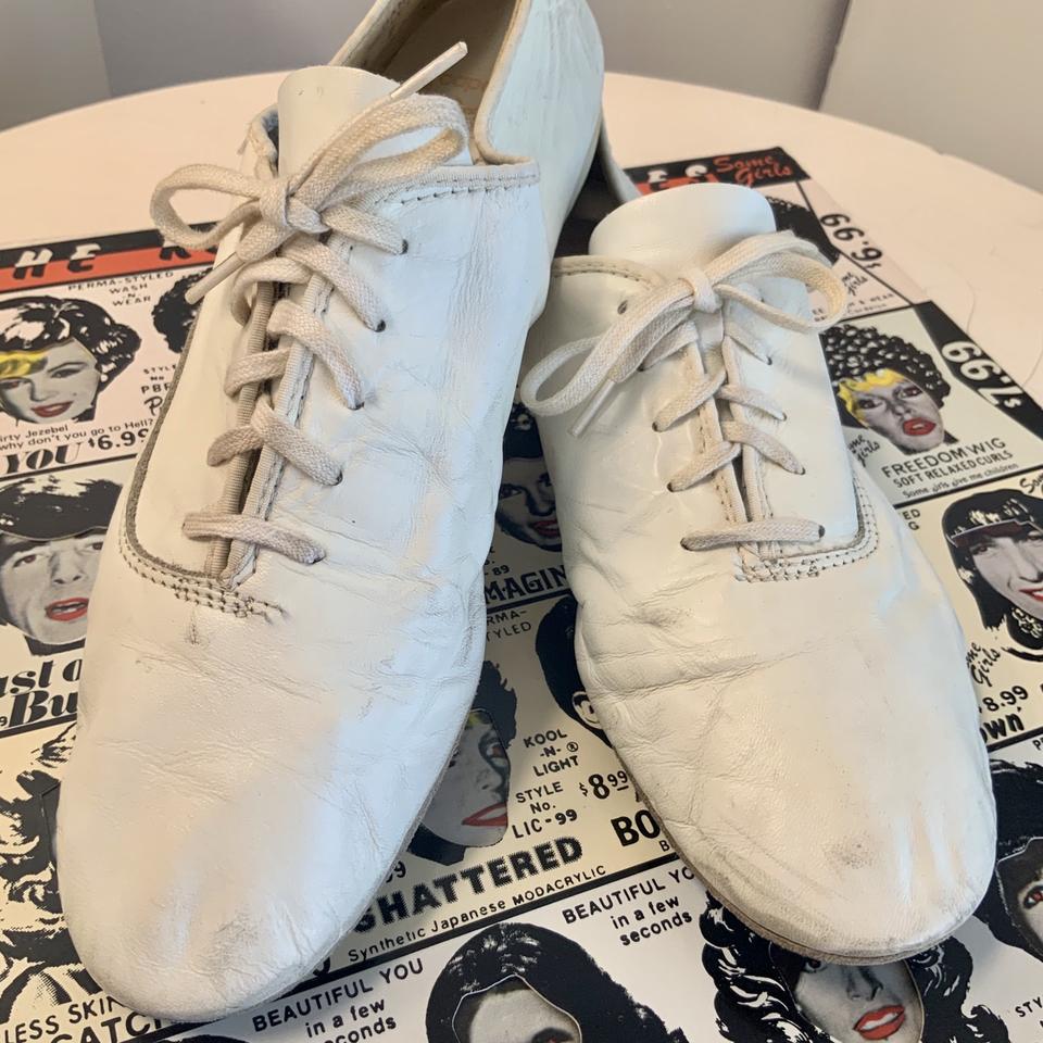 White capezio shoes sales 80s