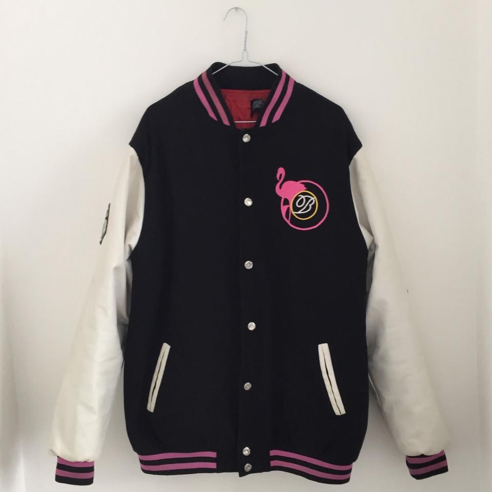 Bbc hot sale letterman jacket