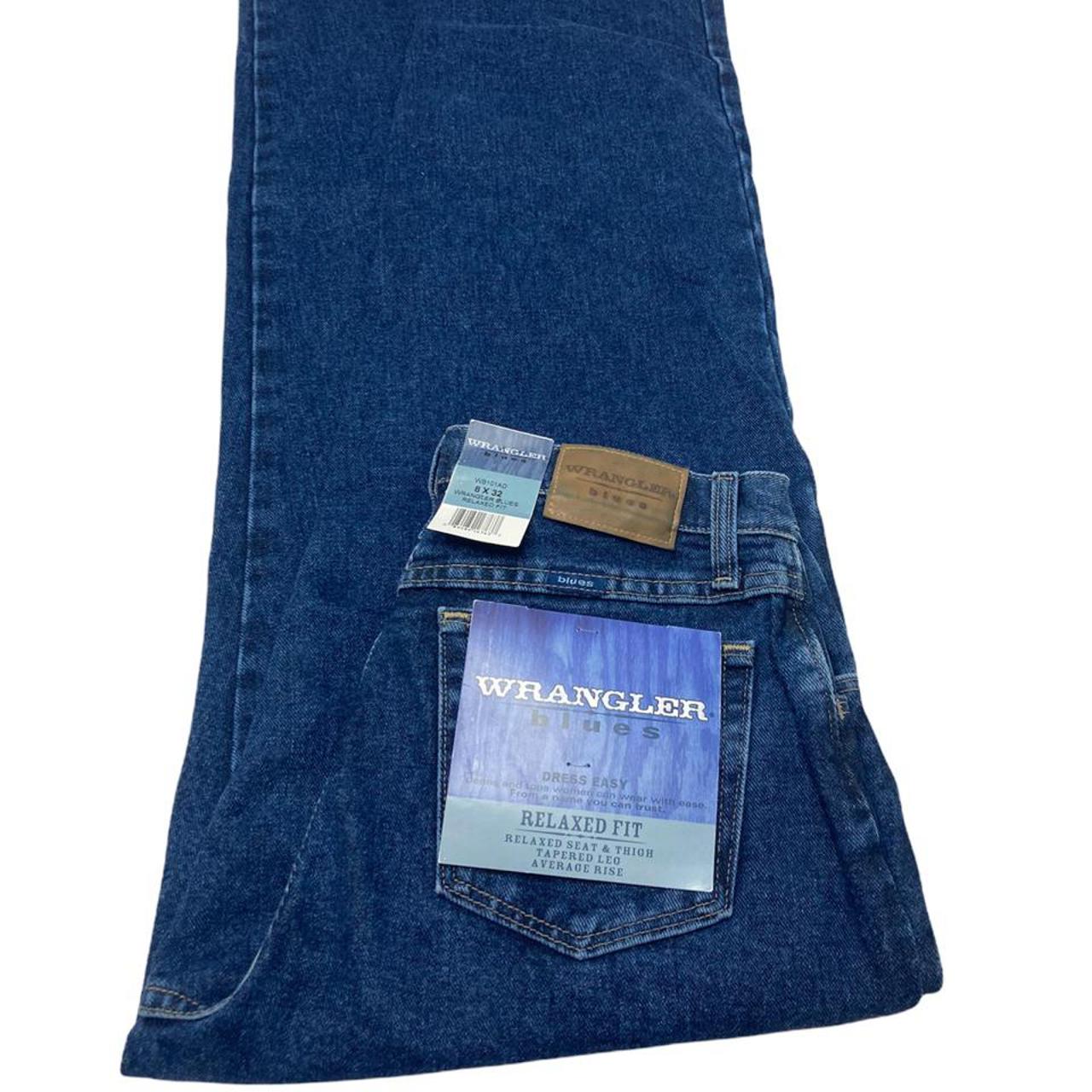 women's wrangler blues relaxed fit jeans