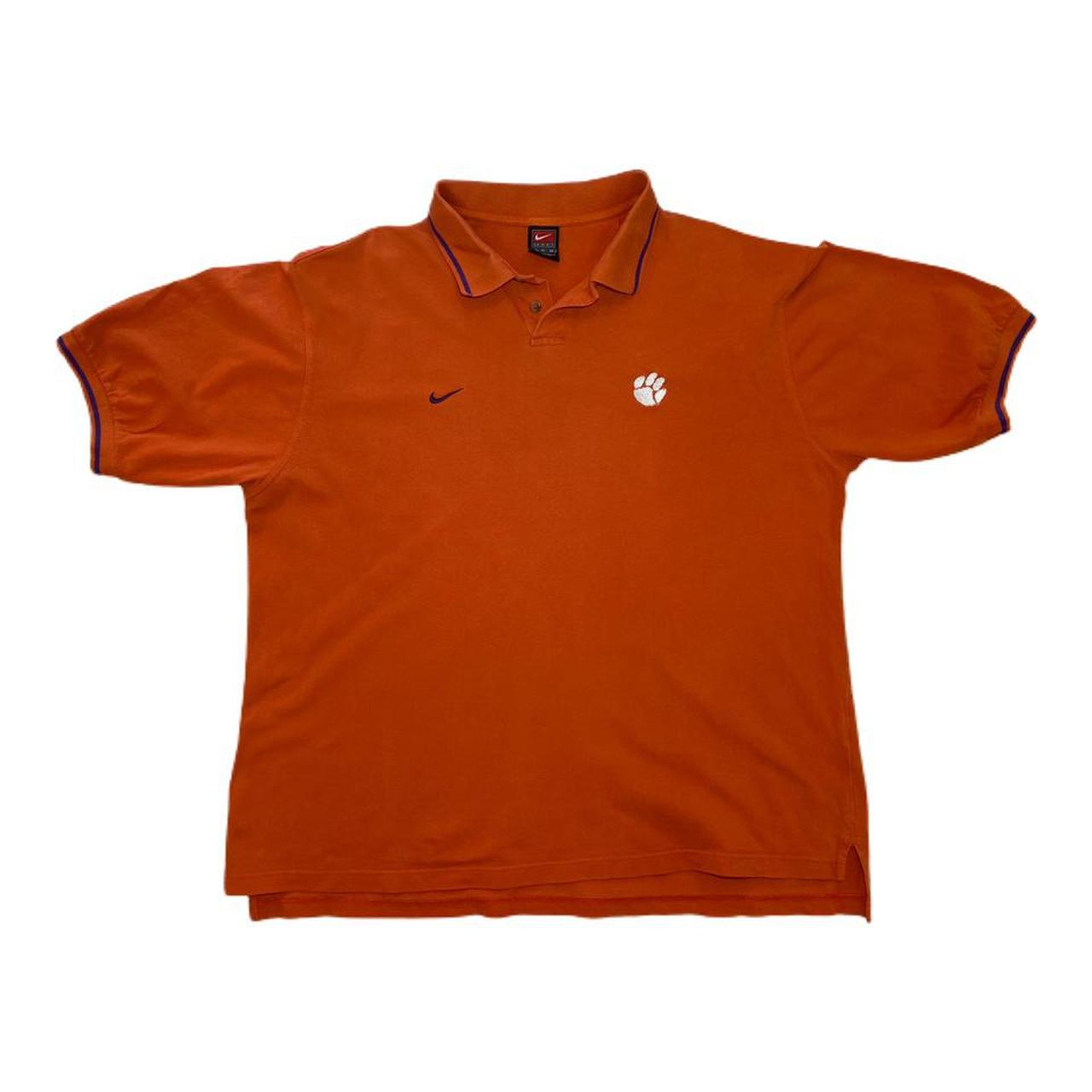 clemson polo nike