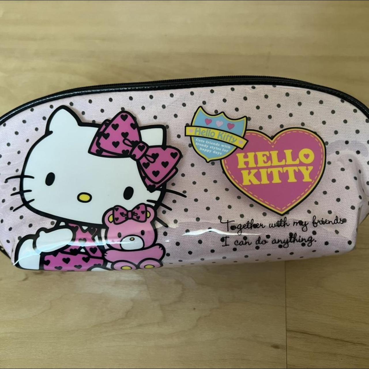 Adorable Hello Kitty Pencil Case by Sanrio. Case - Depop