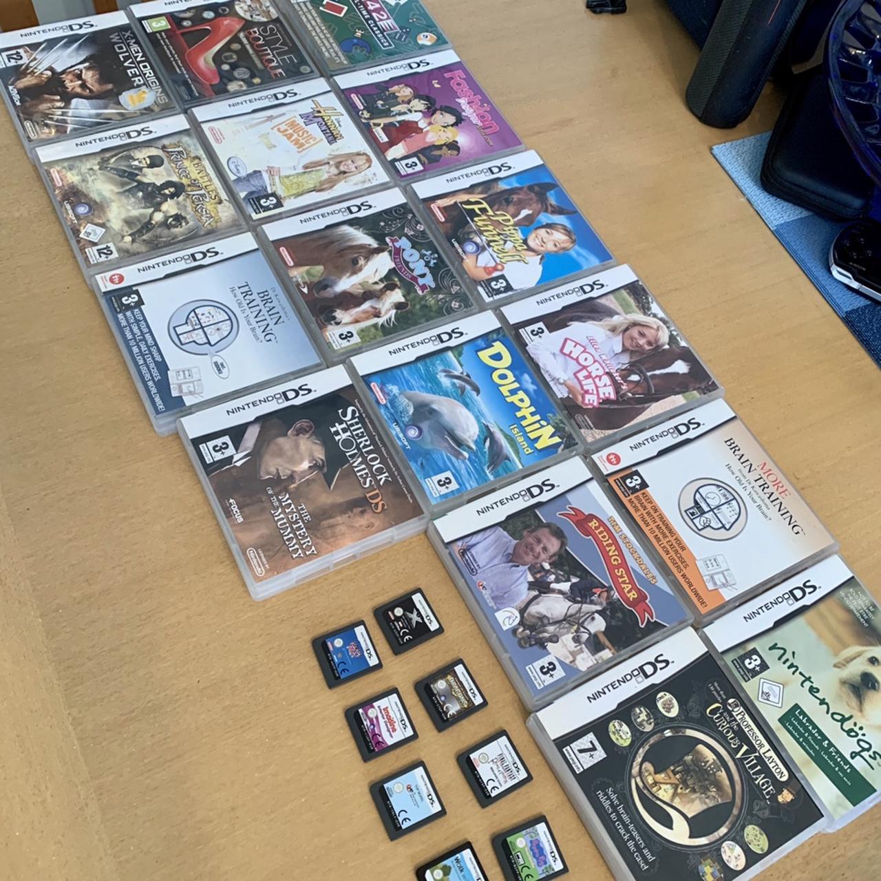 Collection of 24 NINTENDO DS games Games