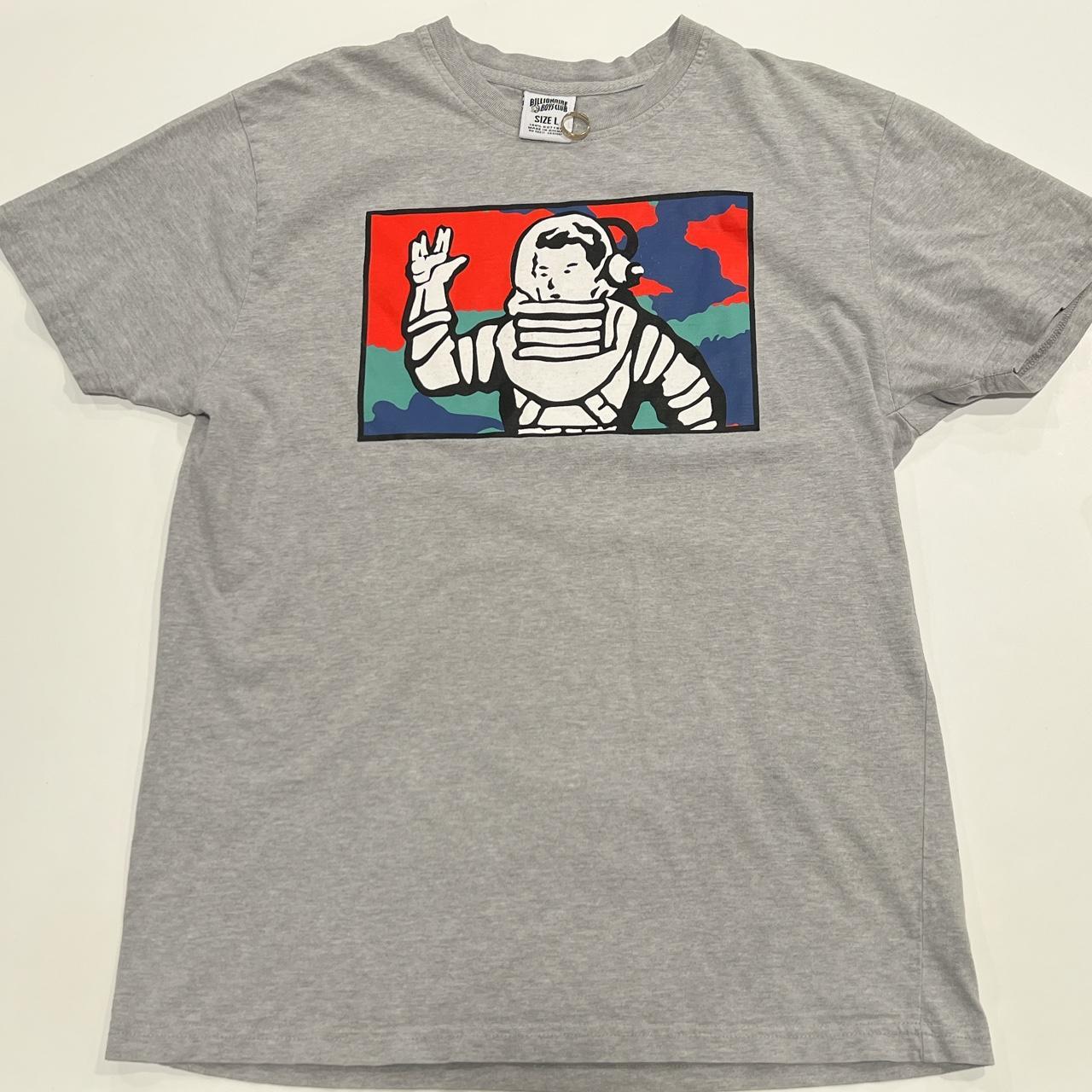 Billionaire Boys Club Men's Grey T-shirt (2)