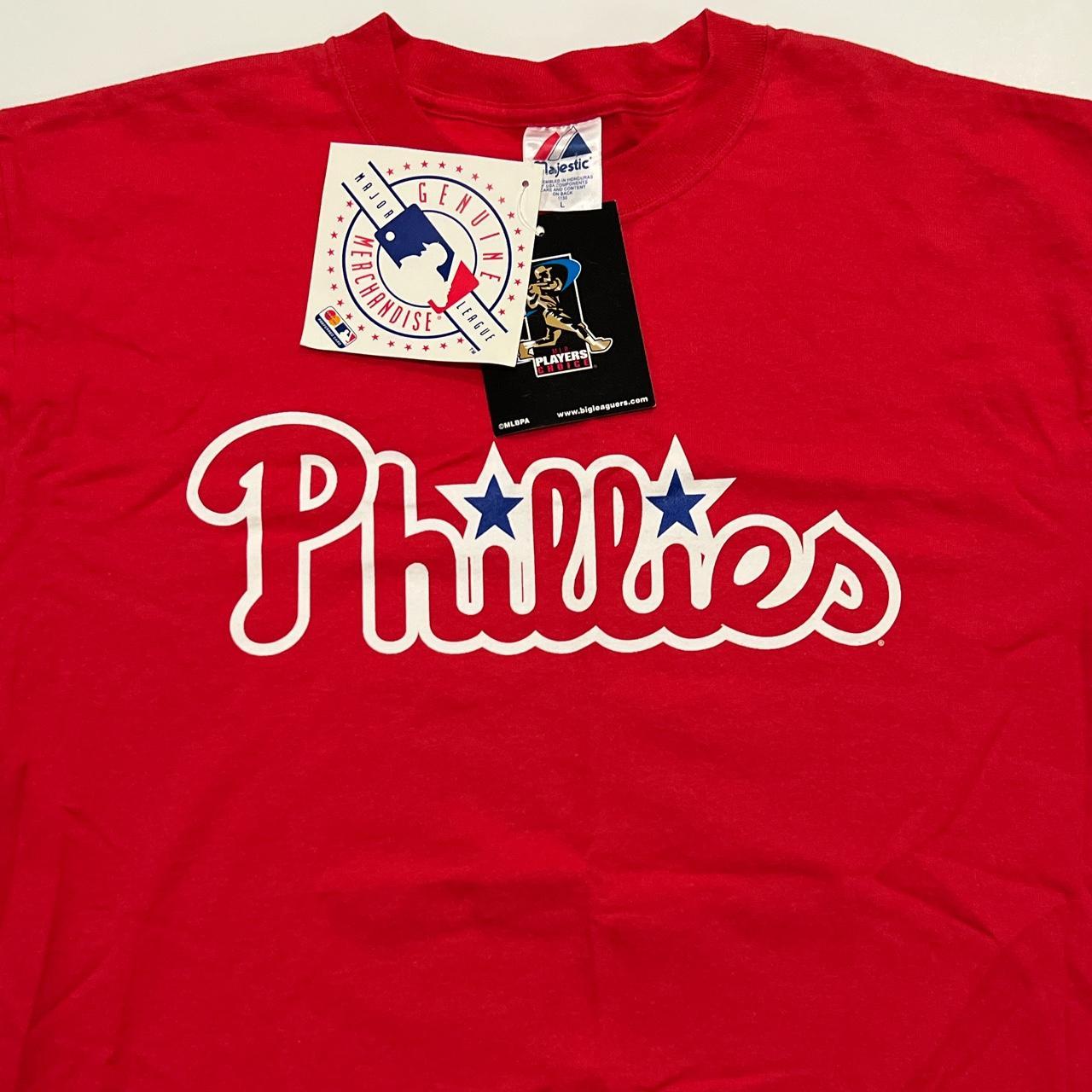 Blue/Red Philadelphia Phillies baseball - Depop