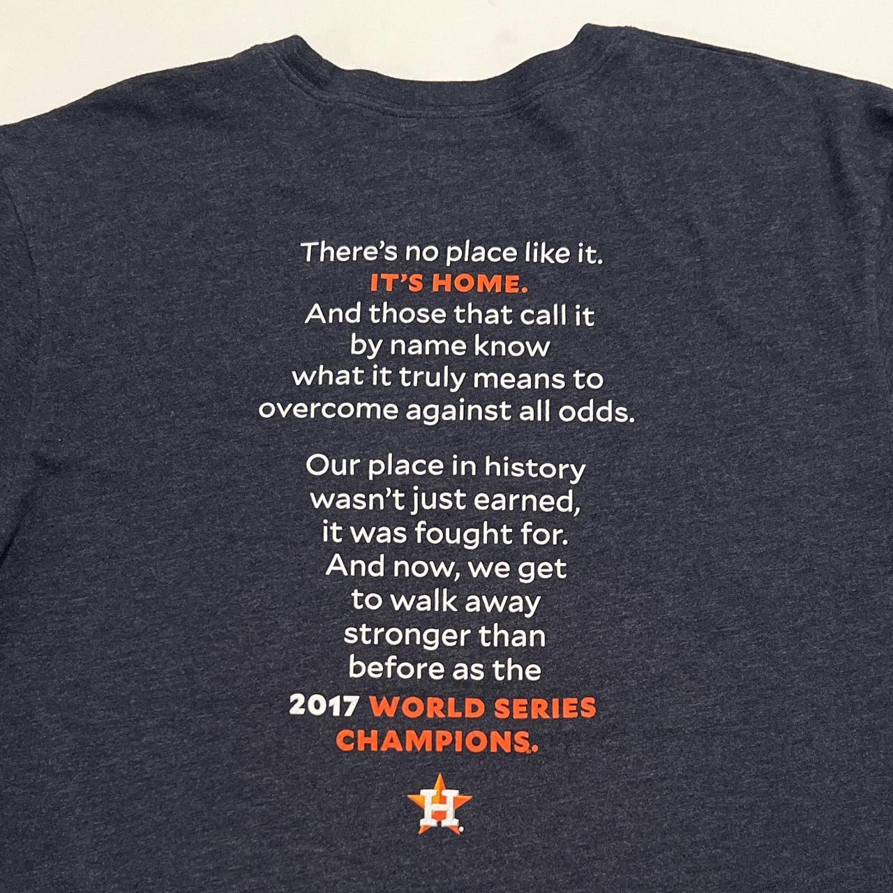 Houston Astros 2017 World Series Champions Orange - Depop