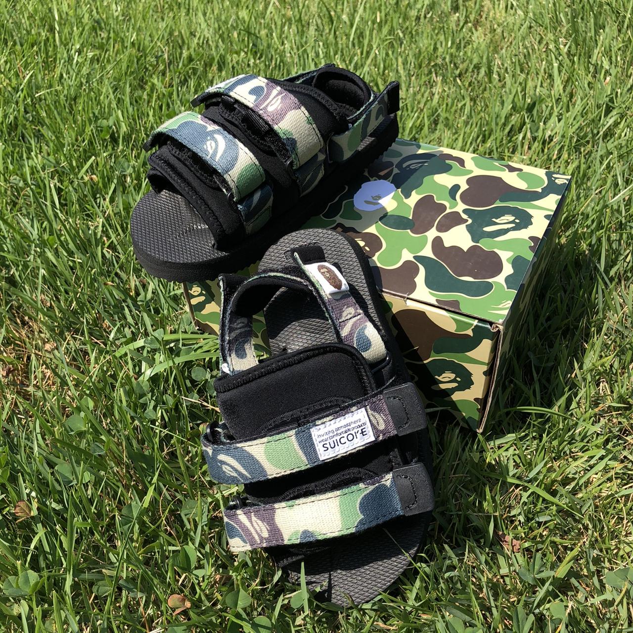 *A Bathing Ape x Suicoke Slides, • Brand