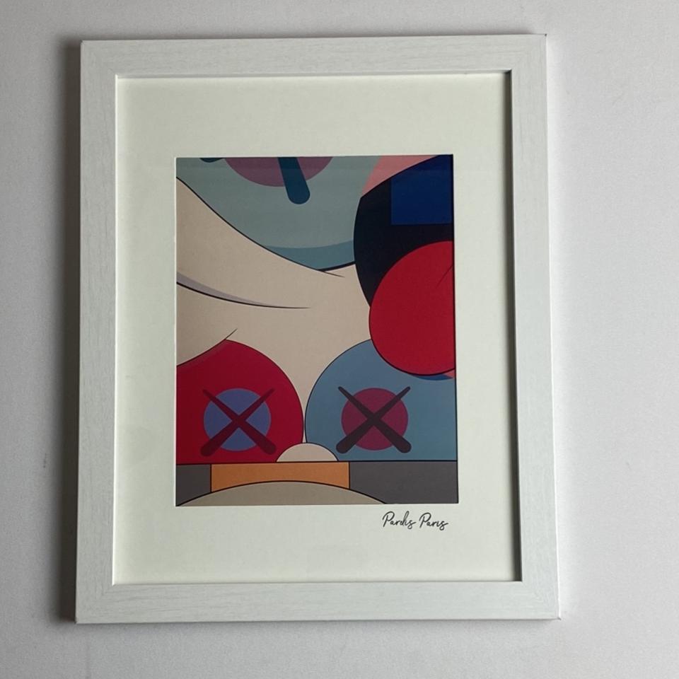 Kaws lv , Gallery framed art for your home , office - Depop