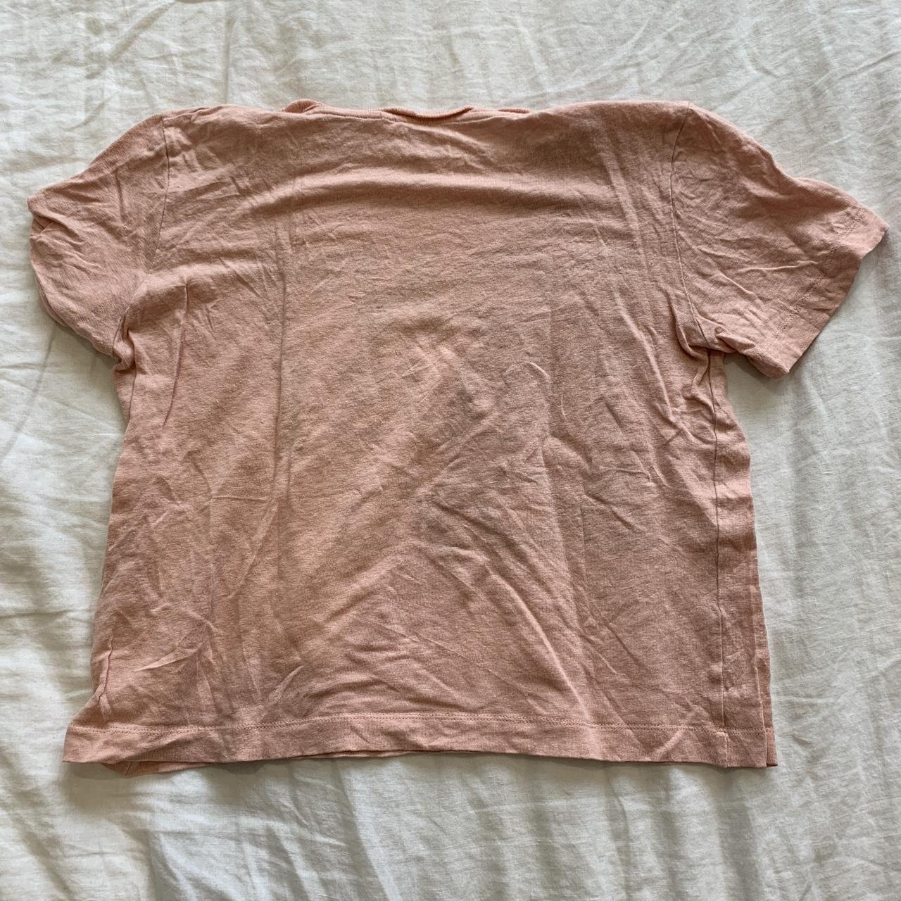 Claudie Pierlot pink shirt with DONT TRUST BOYS