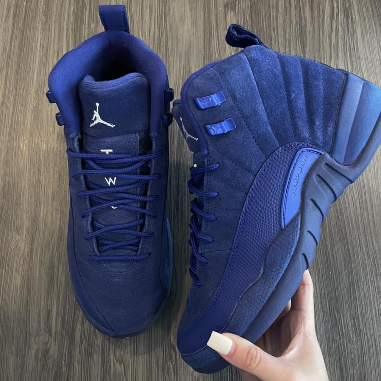 Air Jordan 12 Retro BG Deep Royal Blue condition