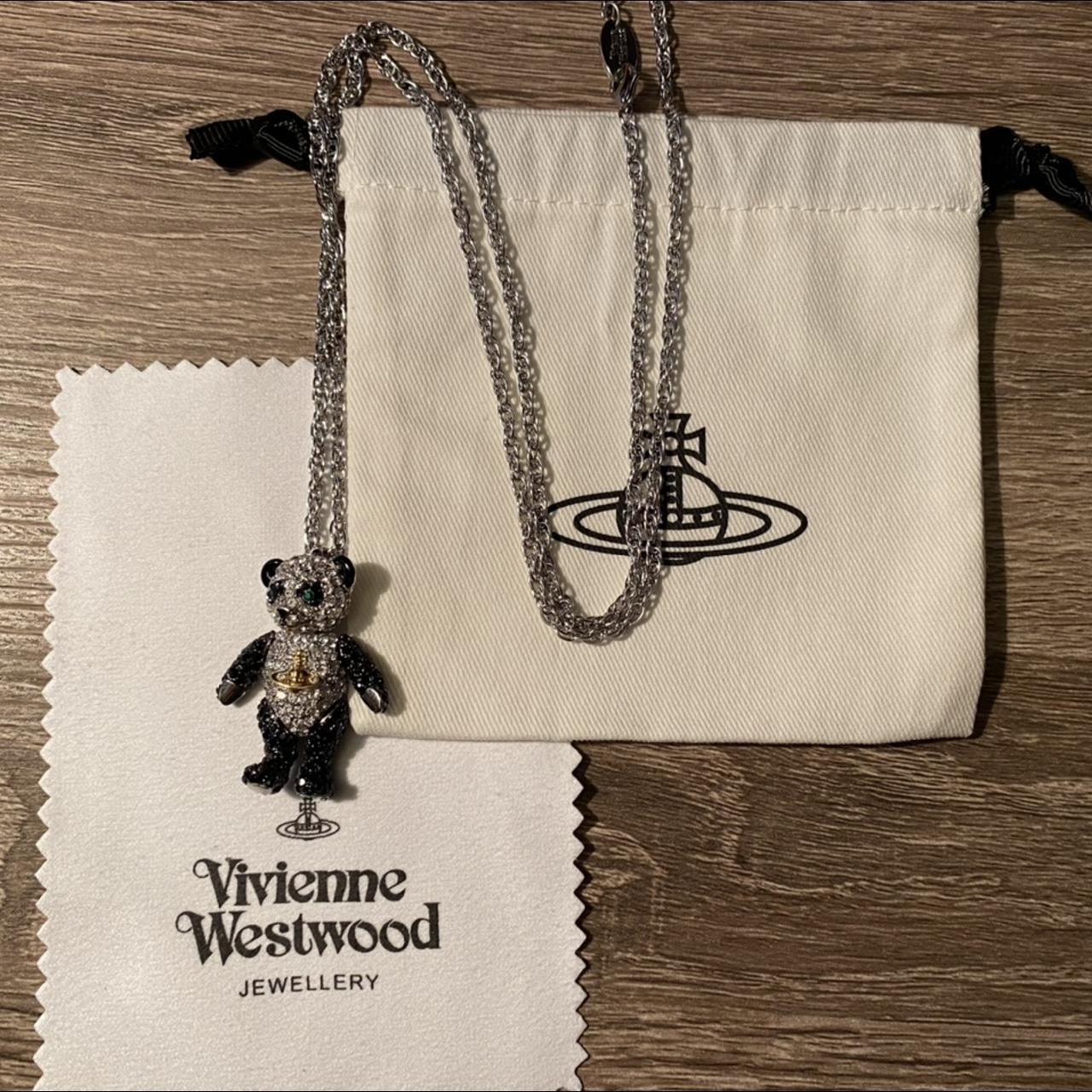 Vivienne westwood store panda necklace