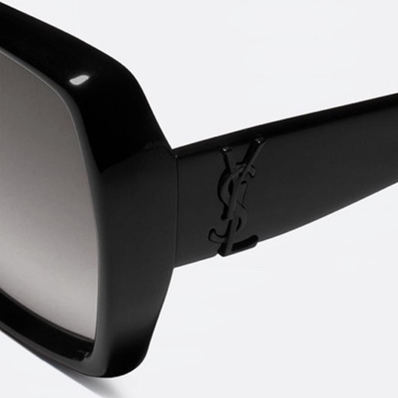 Saint Laurent Monogram Black/Grey Gradient Sunglasses SLM104001