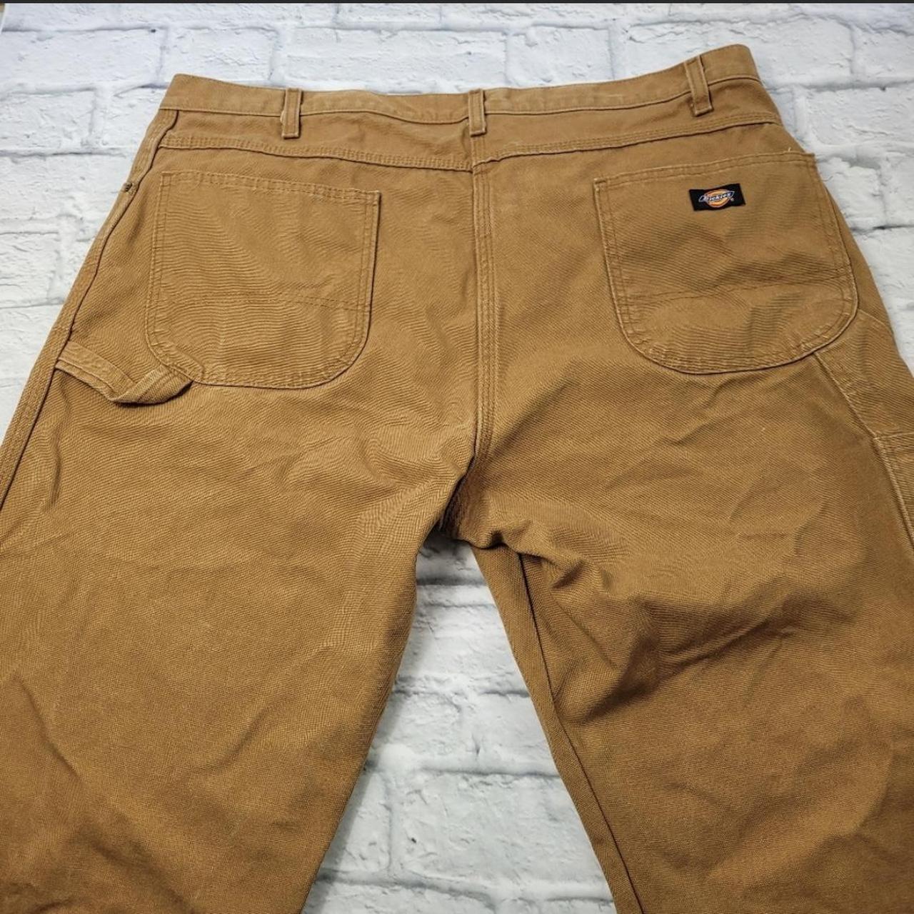 Dickies cargo pants • tan, brown color • Waist... - Depop