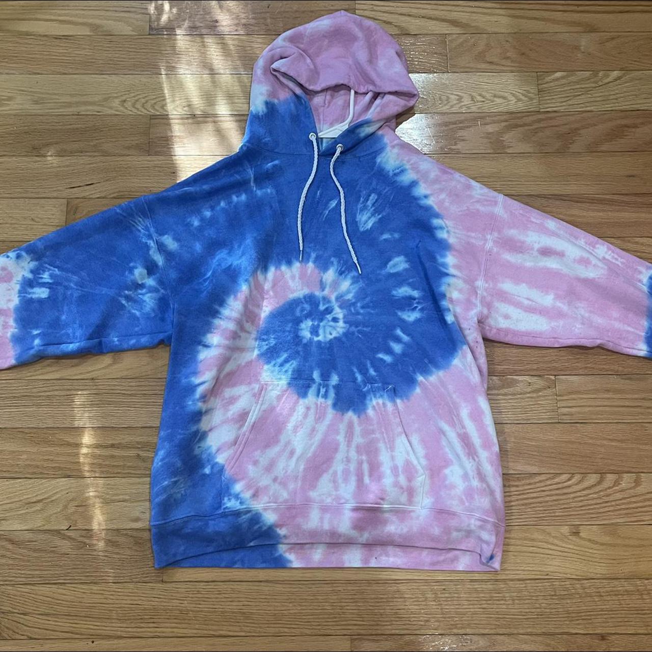cotton candy tie dye shirt