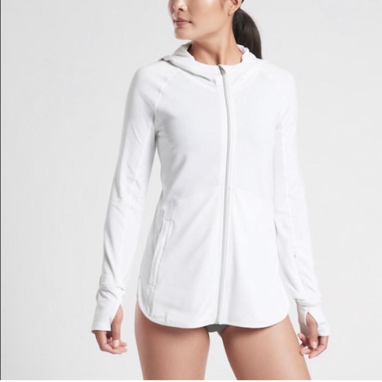 athleta white jacket