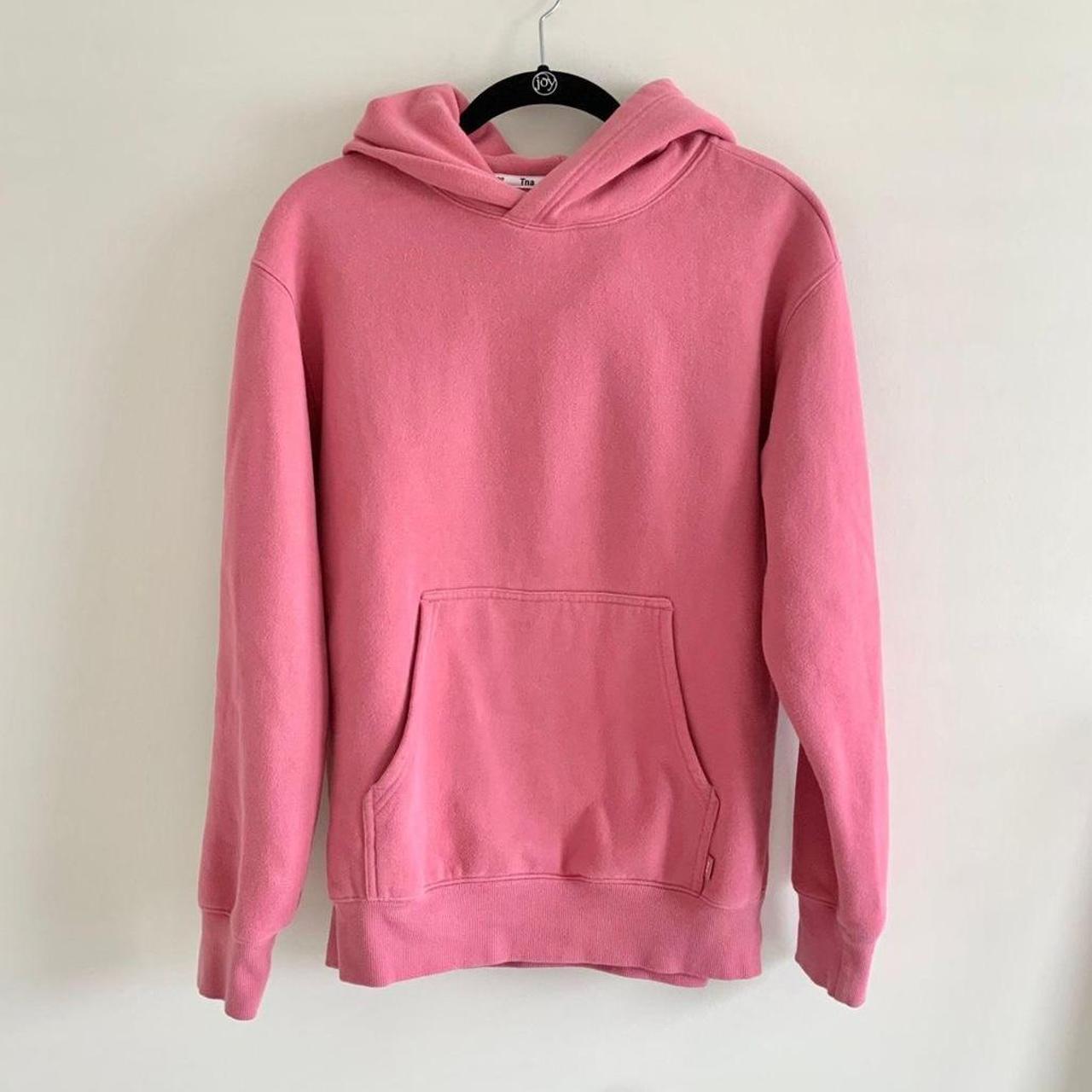 Aritzia Women's Pink Hoodie | Depop