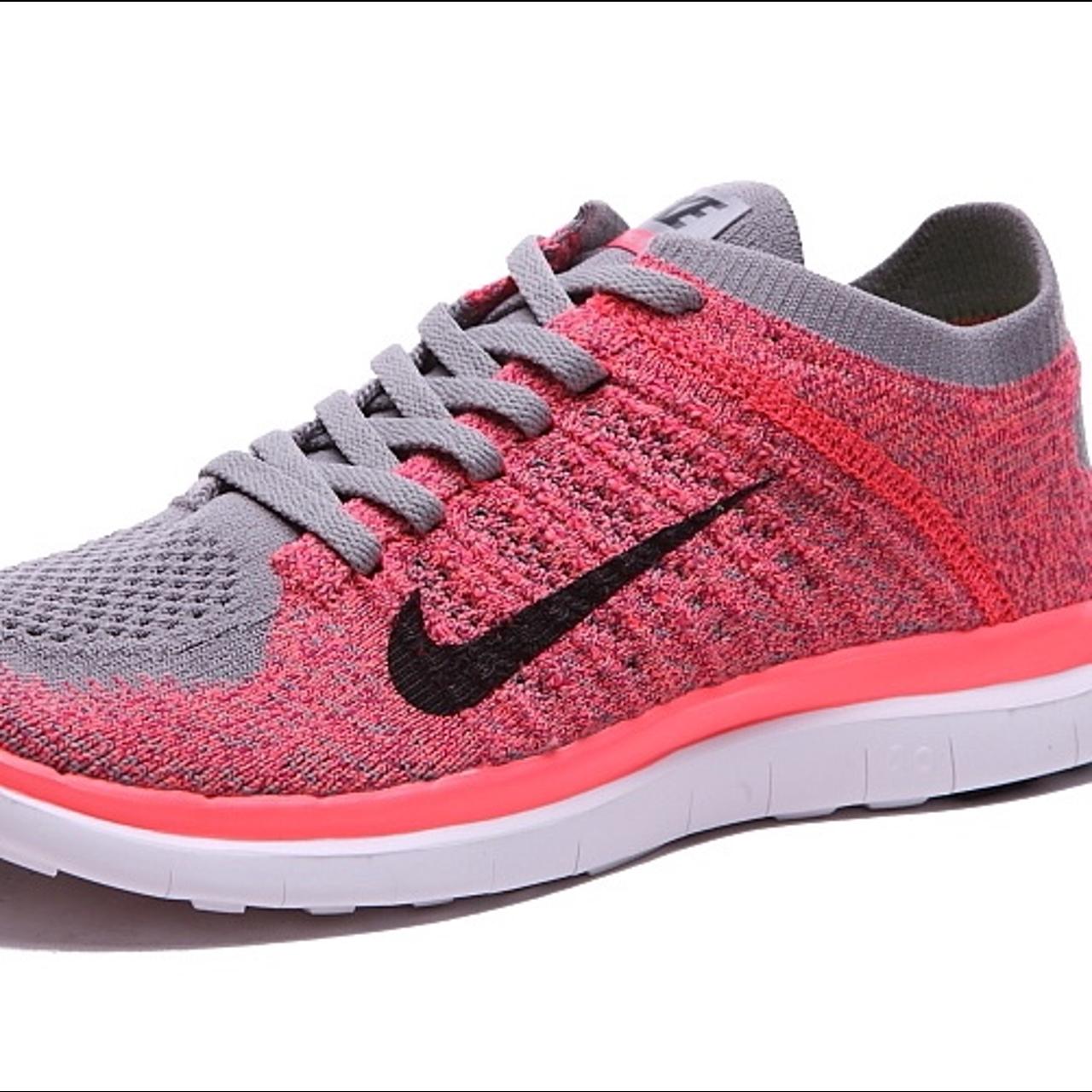 Free 4.0 flyknit grey and pink hotsell