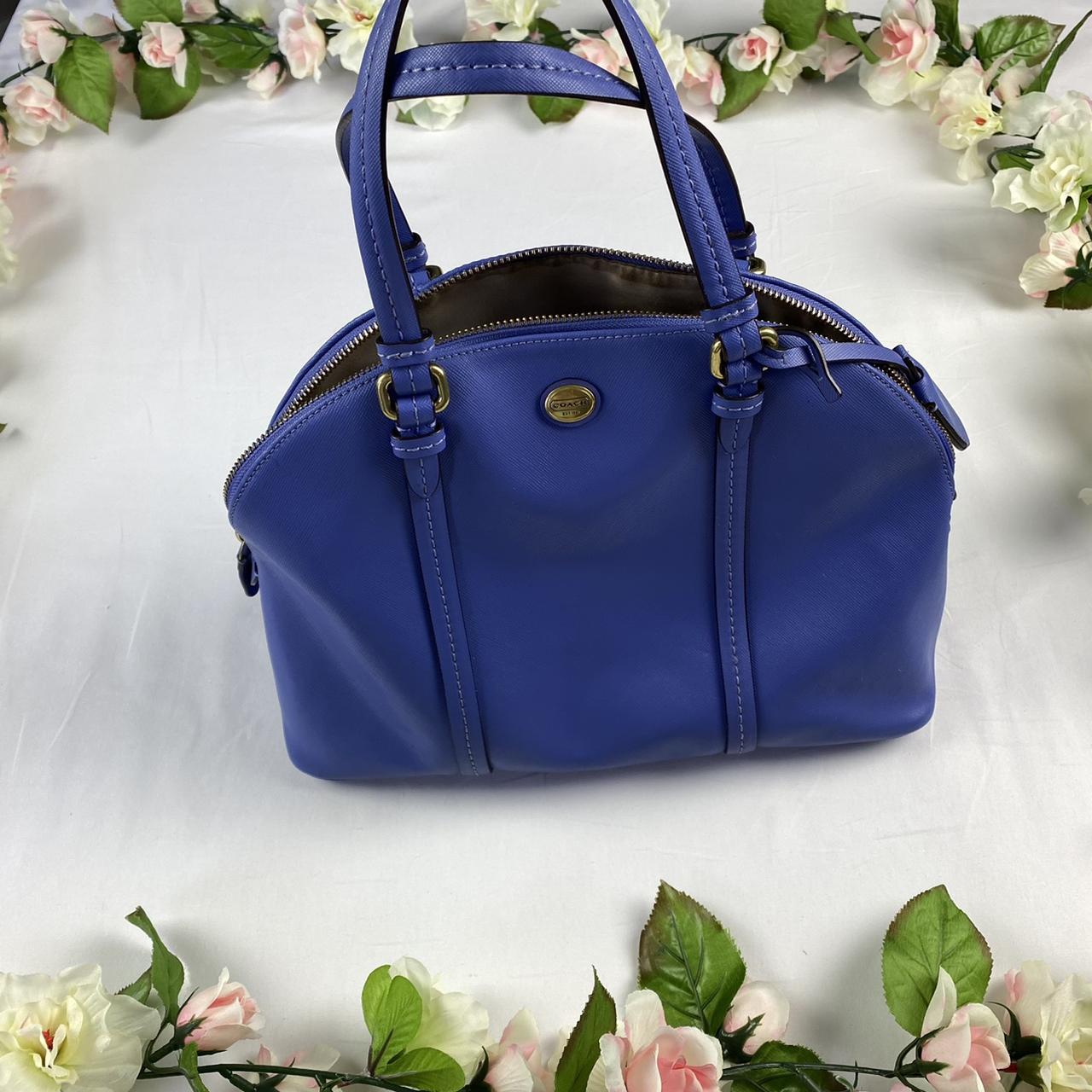 Coach clearance periwinkle handbag