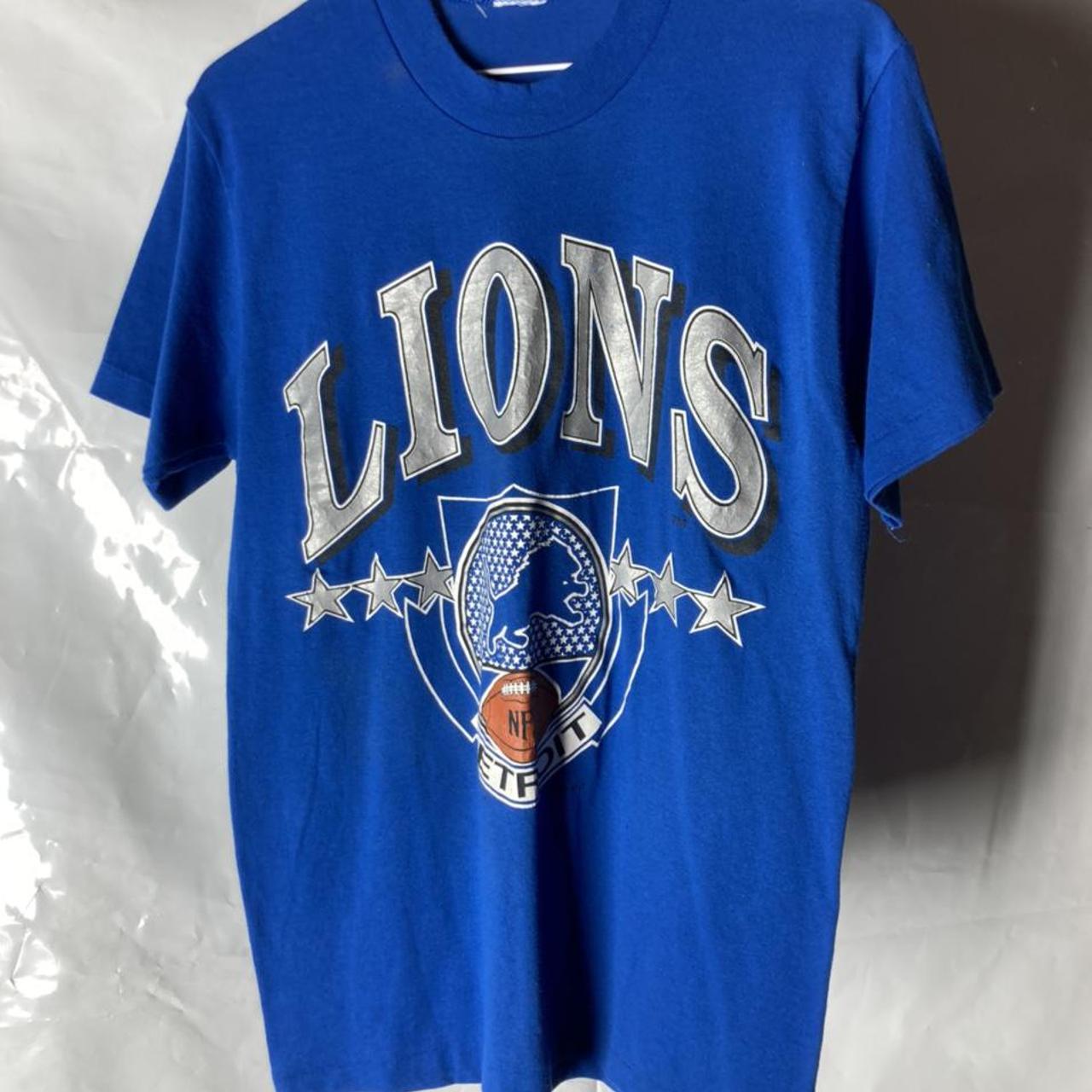 Vintage Detroit Lions Tee Vintage NFL Detroit Lions - Depop