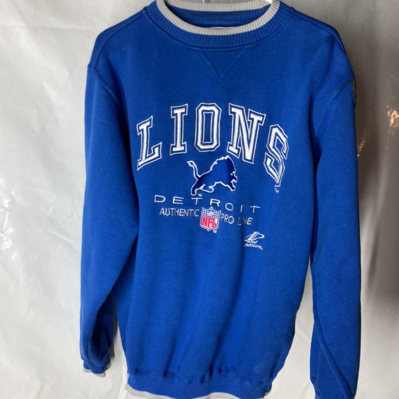 Vintage logo athletic crewneck sweatshirt pro line - Depop