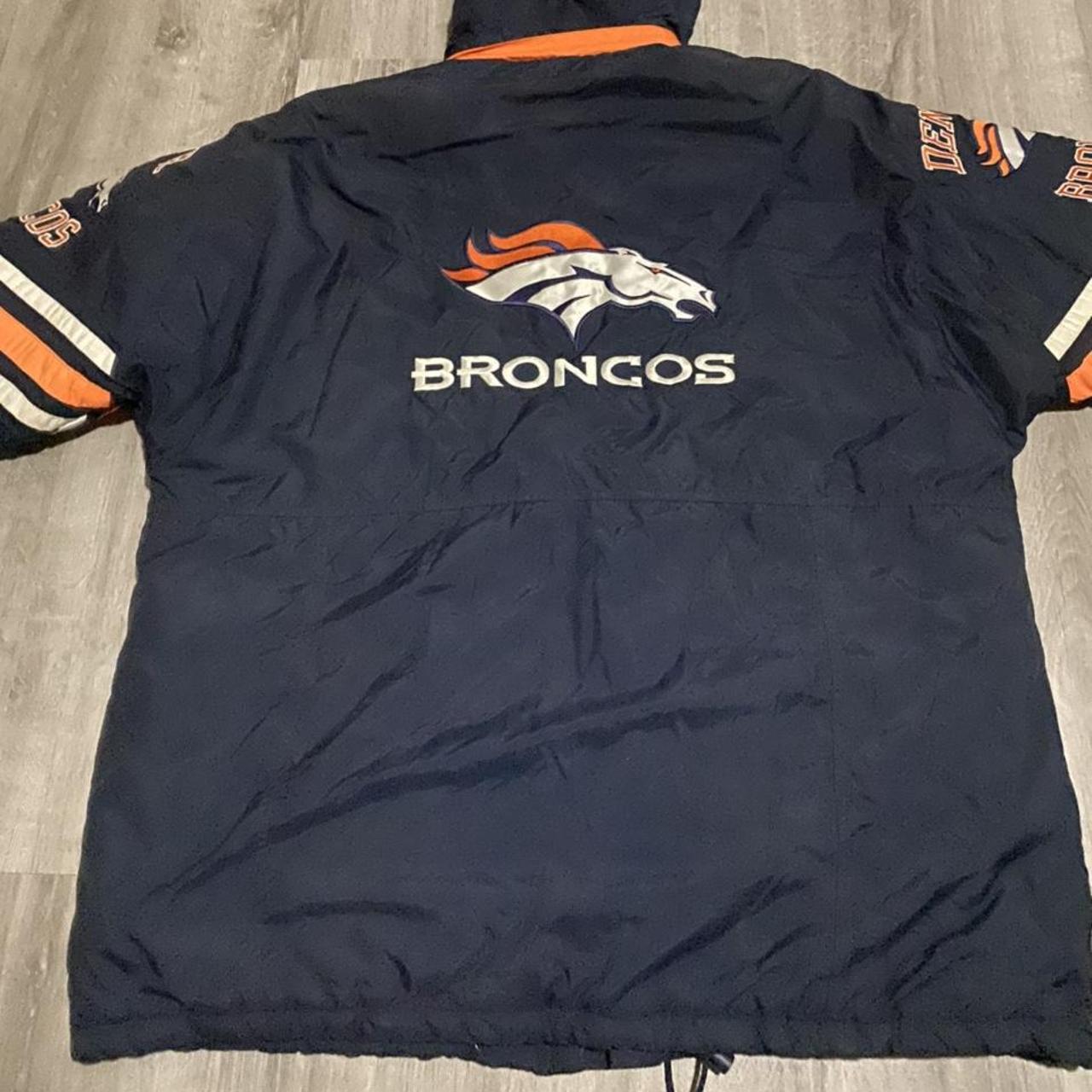 Vintage Denver Broncos Jacket Size: - Depop