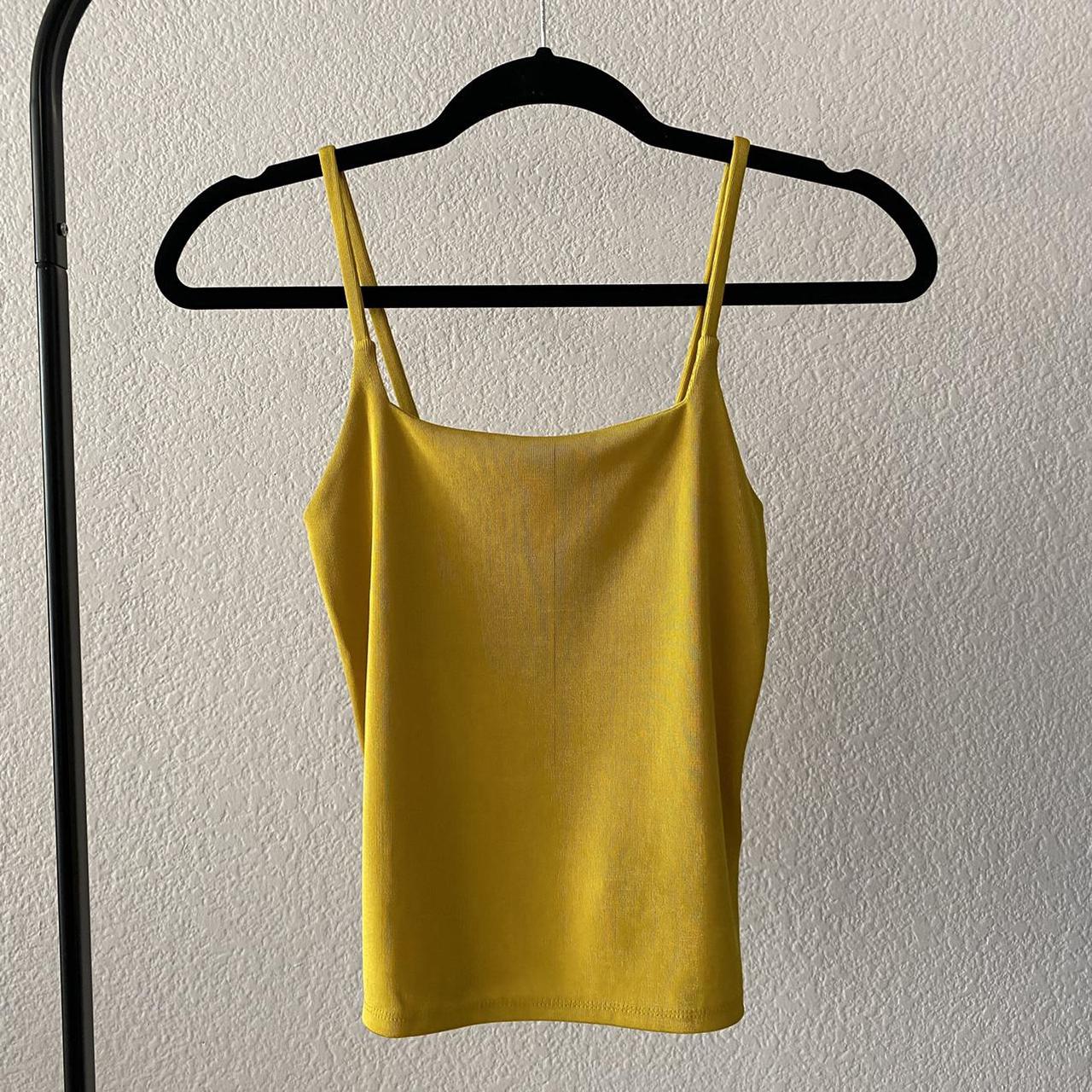 Square neck top. Citron color is beautiful and... - Depop