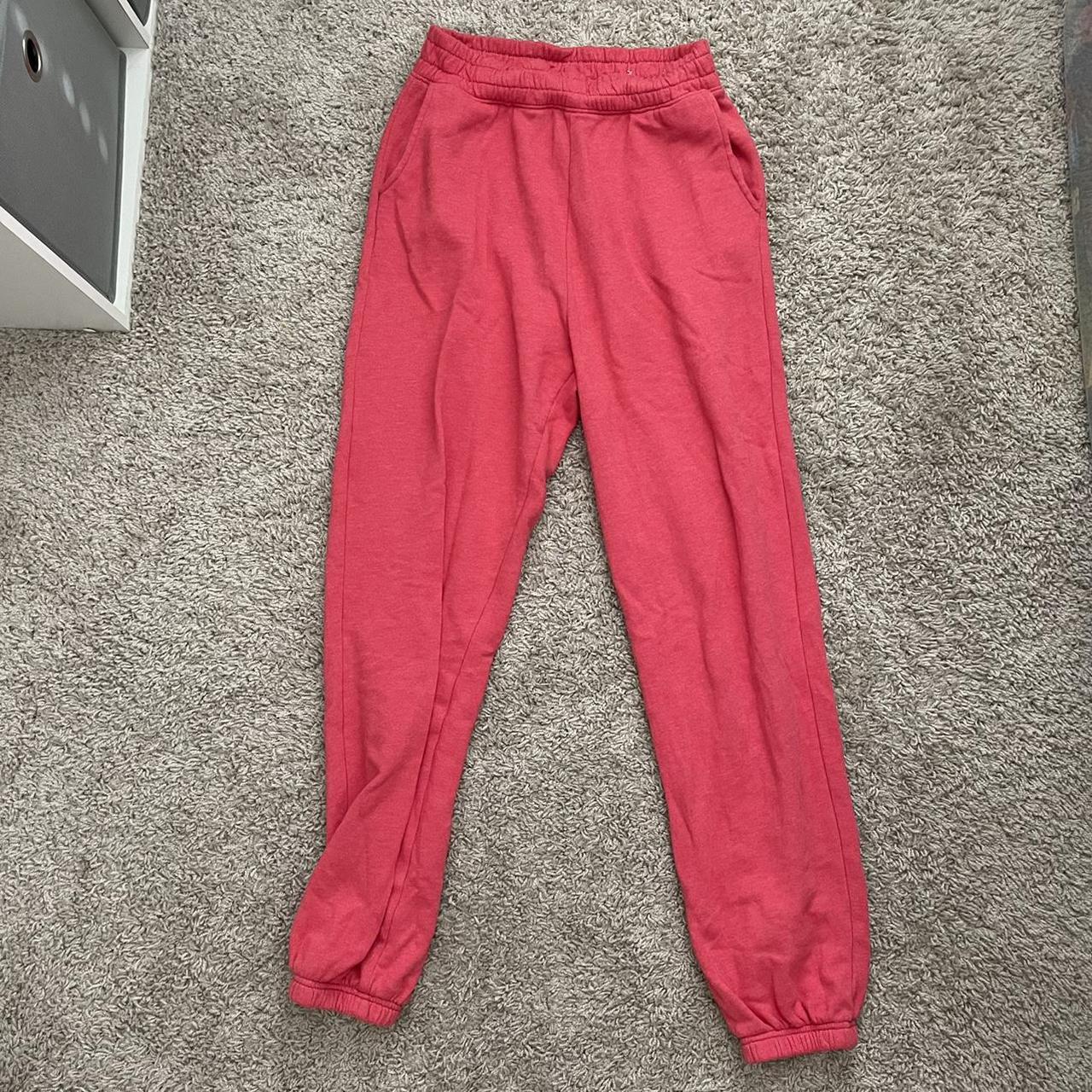 Red American Eagle sweatpants Size XS Perfect... - Depop