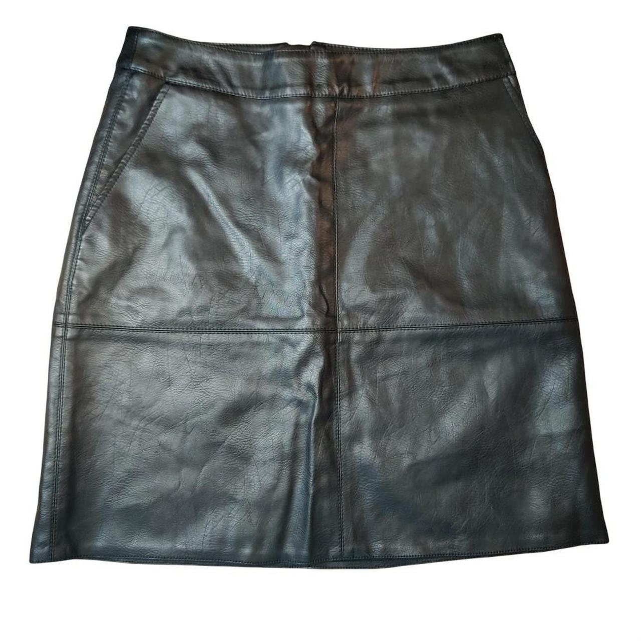 Product Image 2 - Faux Black Leather Pencil Skirt