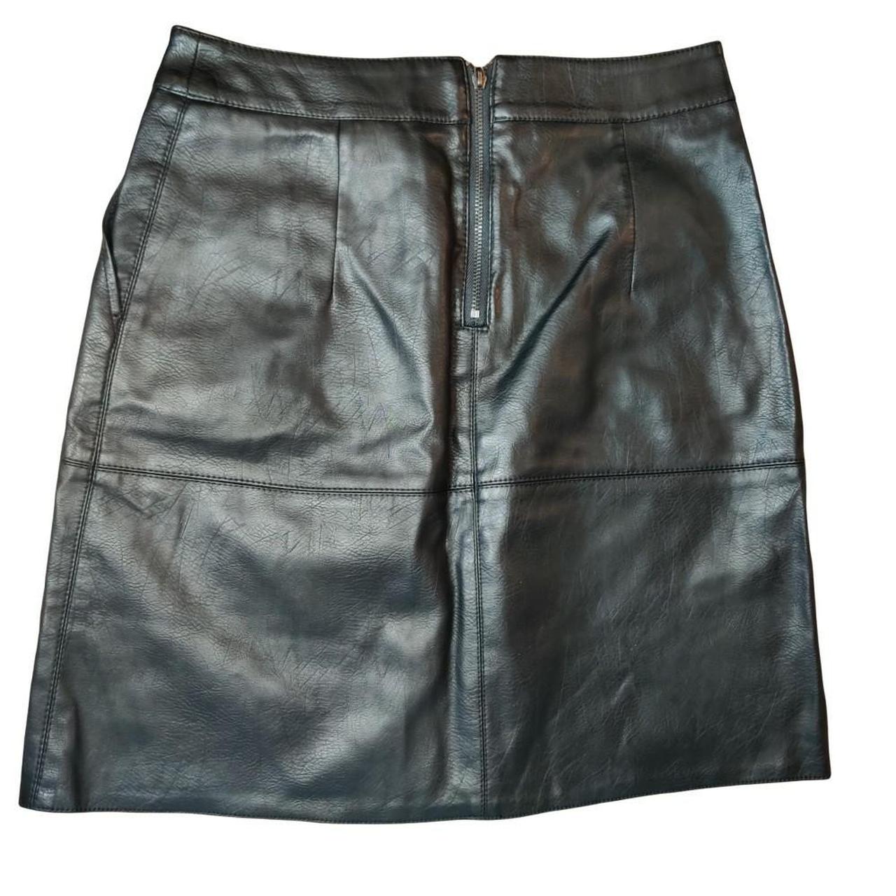 Product Image 3 - Faux Black Leather Pencil Skirt