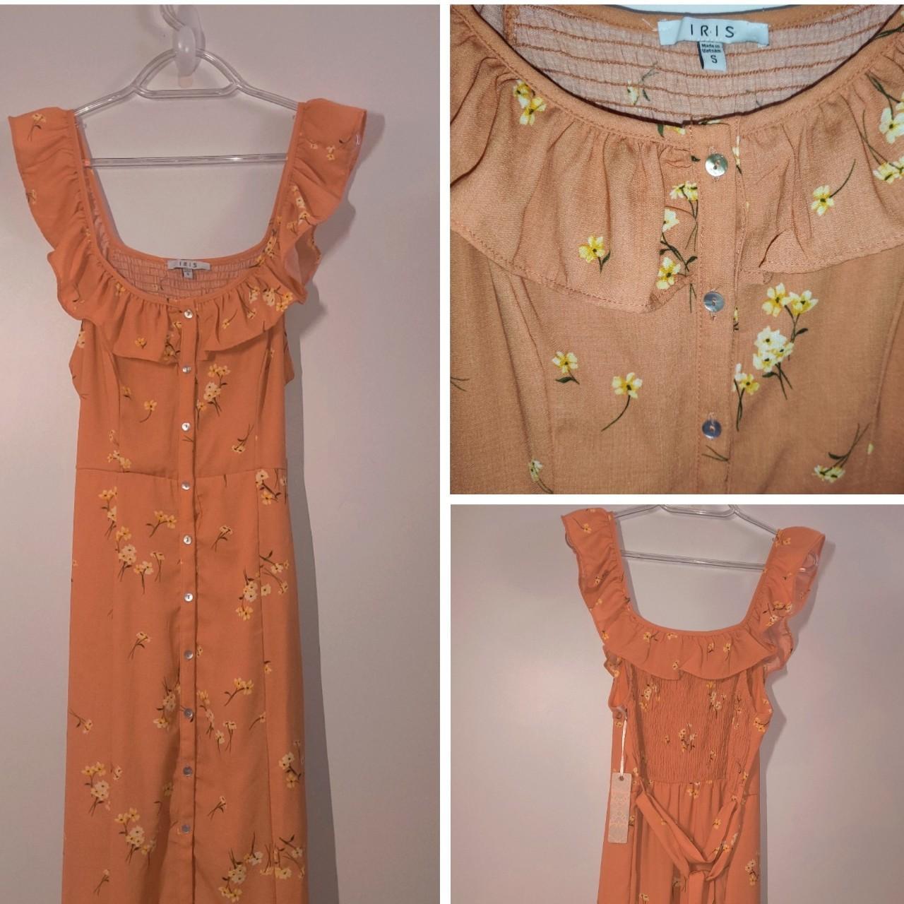 Women's Orange Dress (4)