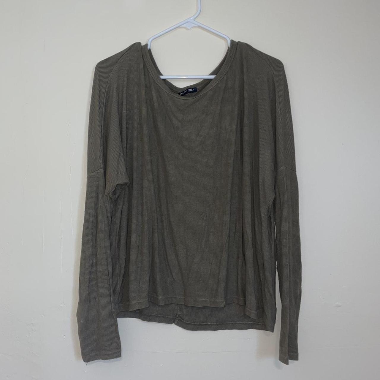 Brandy Melville Olive Green Tshirt Dress - $9 (67% Off Retail
