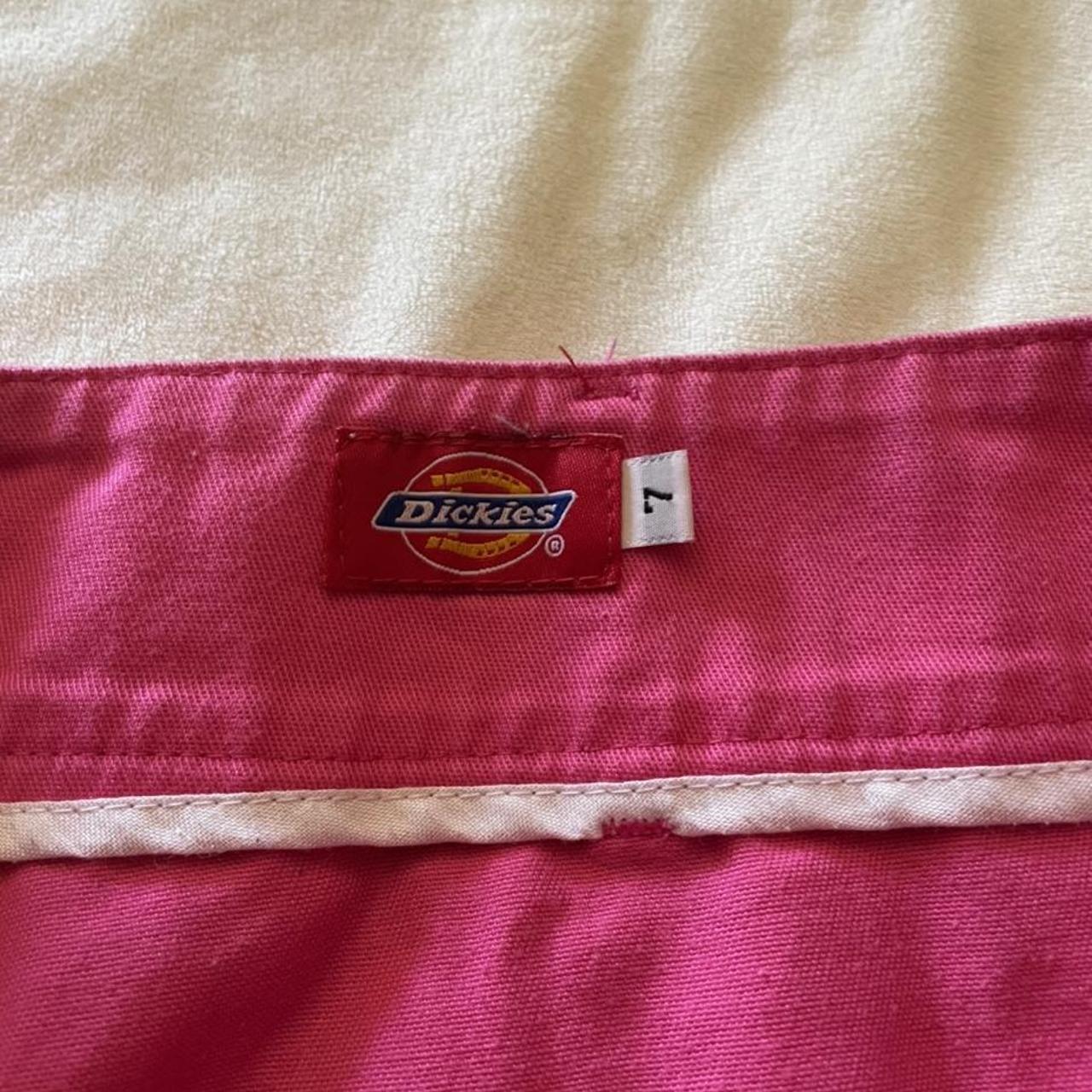 pink dickies cargo skirt Depop