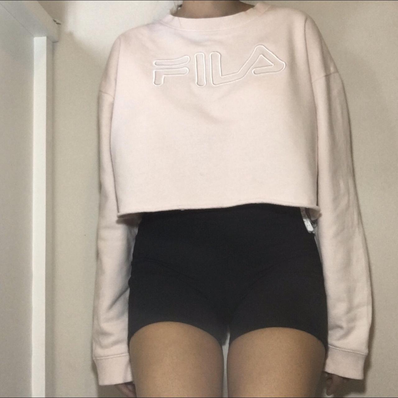 Cropped clearance fila jumper