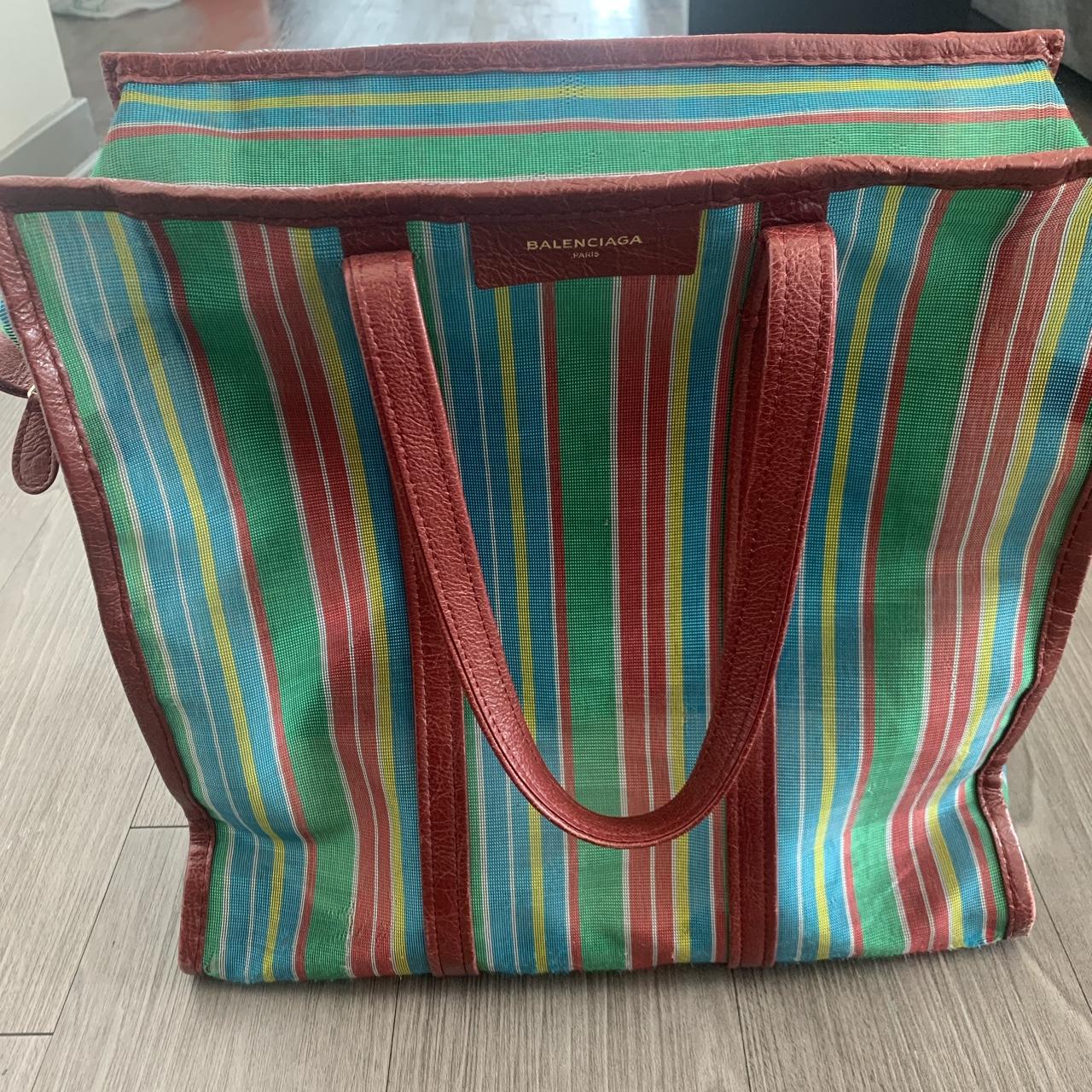 Balenciaga hot sale striped bag