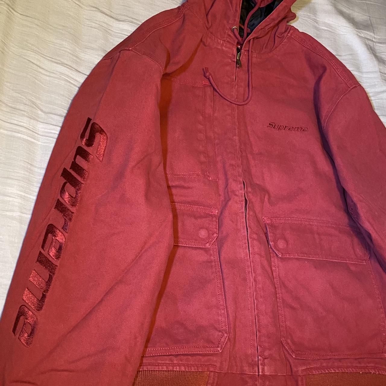 Supreme Canvas Hooded Work Jacket 🧥 SS20 Brand New... - Depop