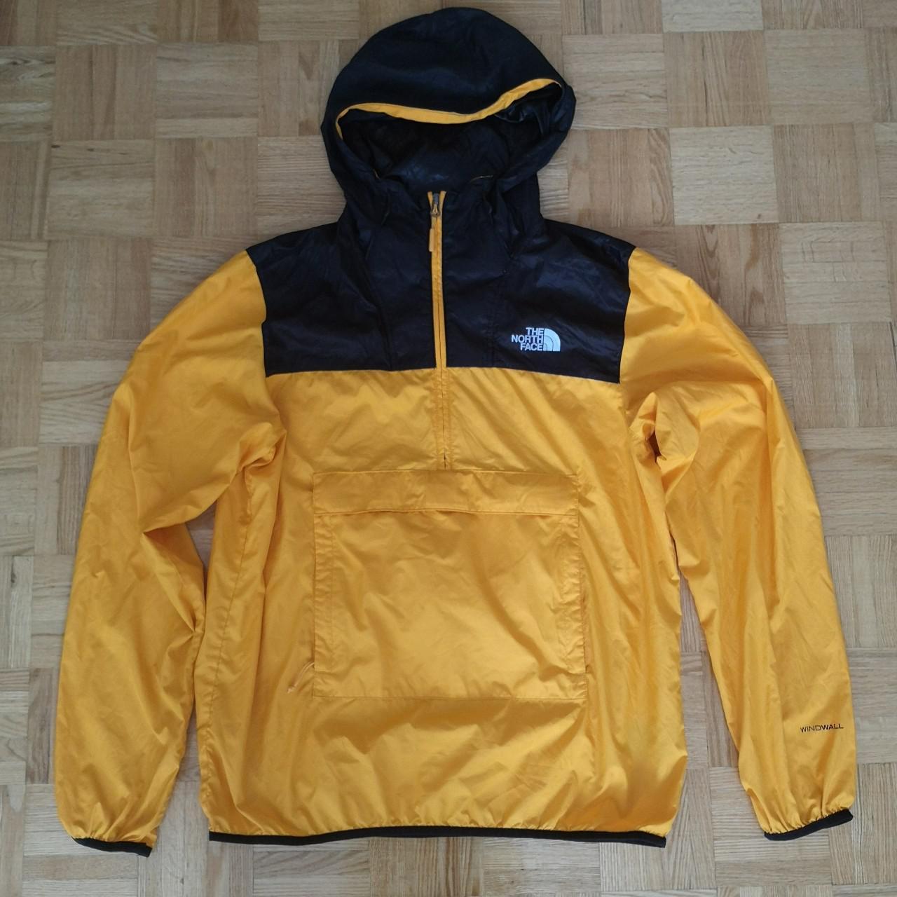 The North Face Windwall Packable Lightweight Hooded... - Depop