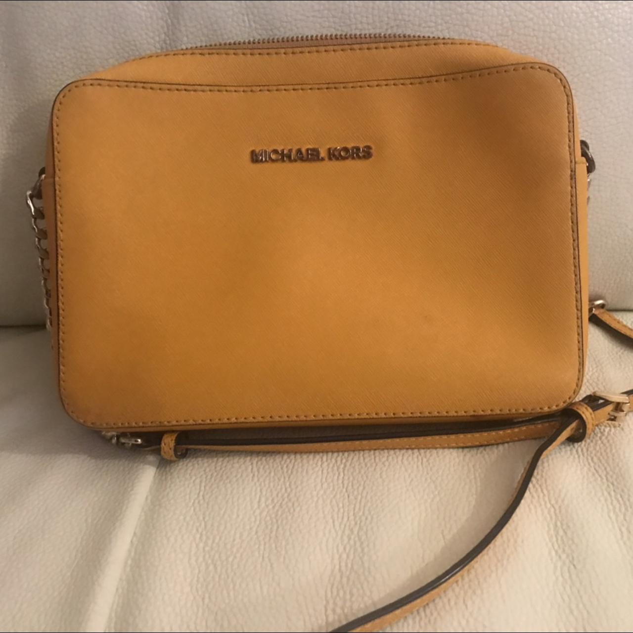 Authentic Michael Kors Jet Set Large Saffiano - Depop