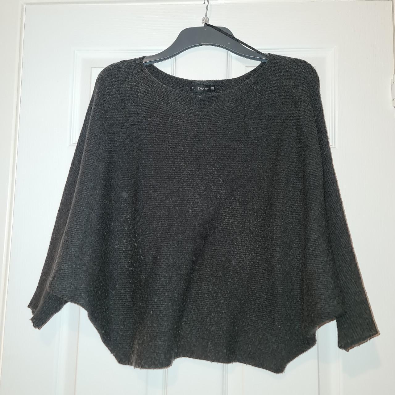 Zara Women's Grey Jumper | Depop