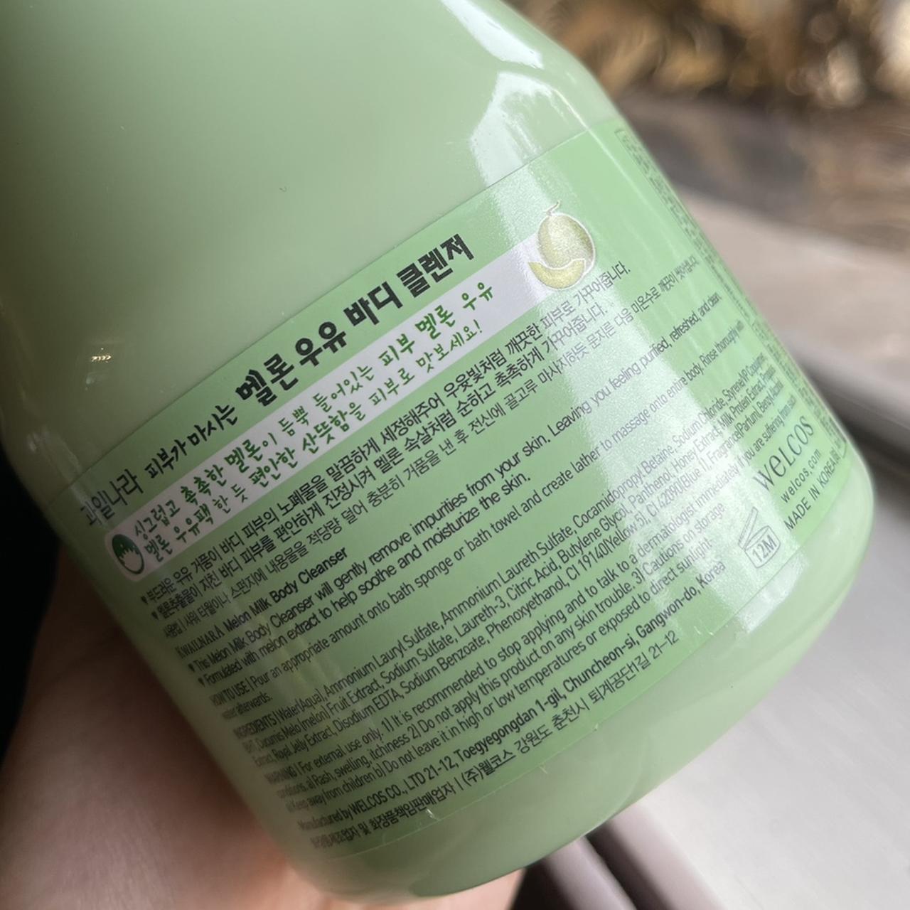 Kwailnara Melon Milk Body Cleanser •made in Korea,... Depop