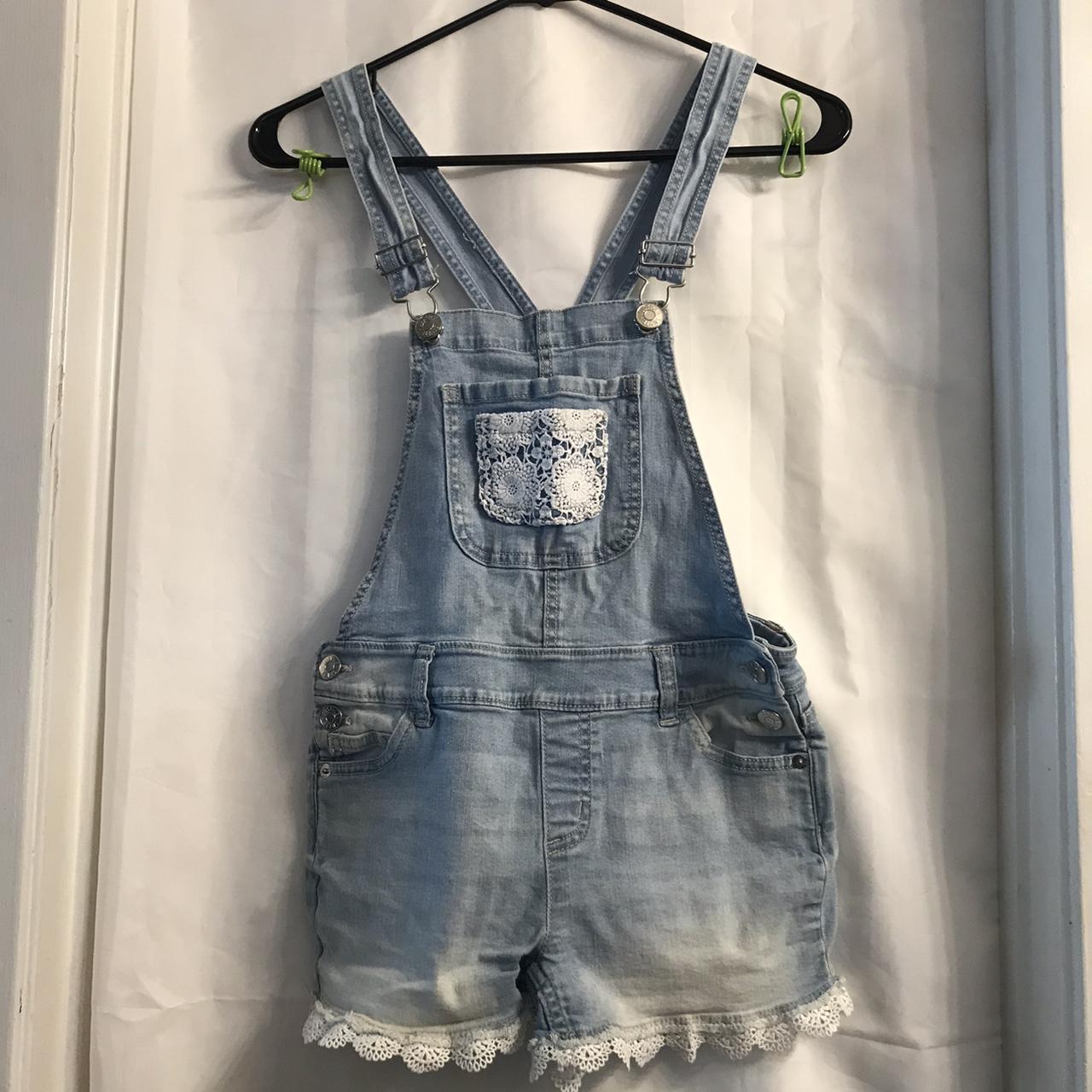 Justice hotsell overalls shorts