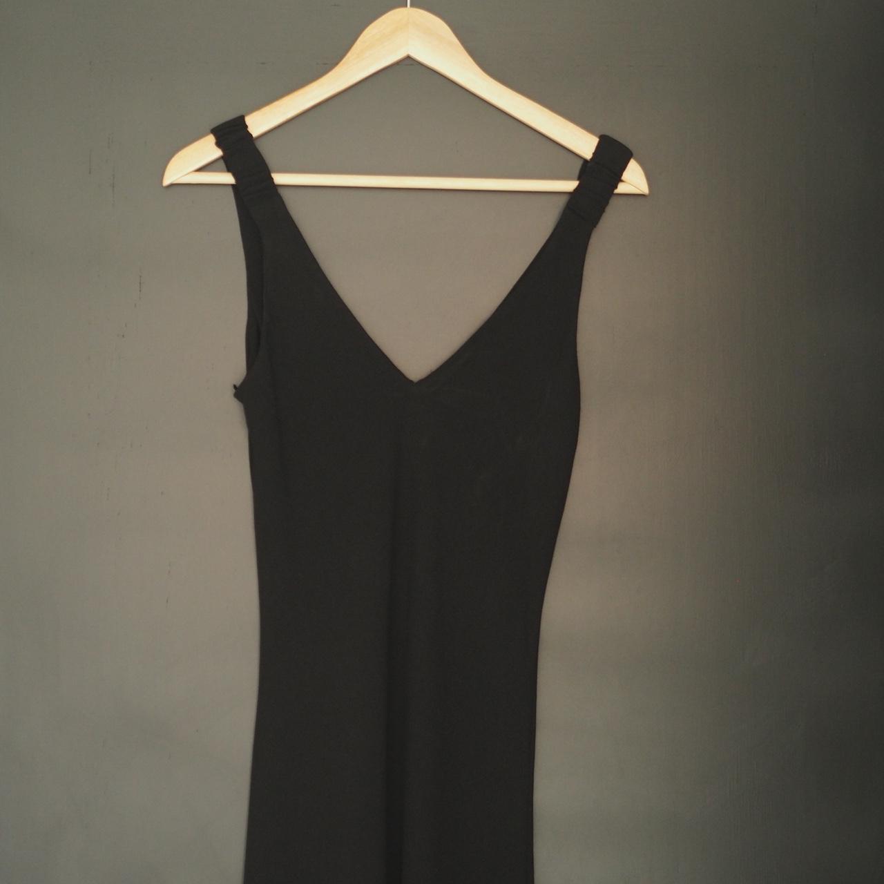 ZARA BLACK MAXI DRESS SIZE SMALL S. - Depop